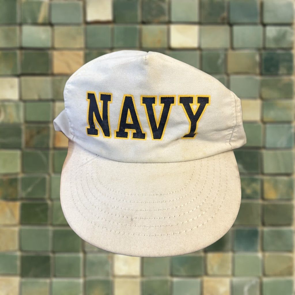 Vintage VINTAGE US Navy Naval Academy SnapBack Hat 80s Size ONE SIZE - 1 Thumbnail
