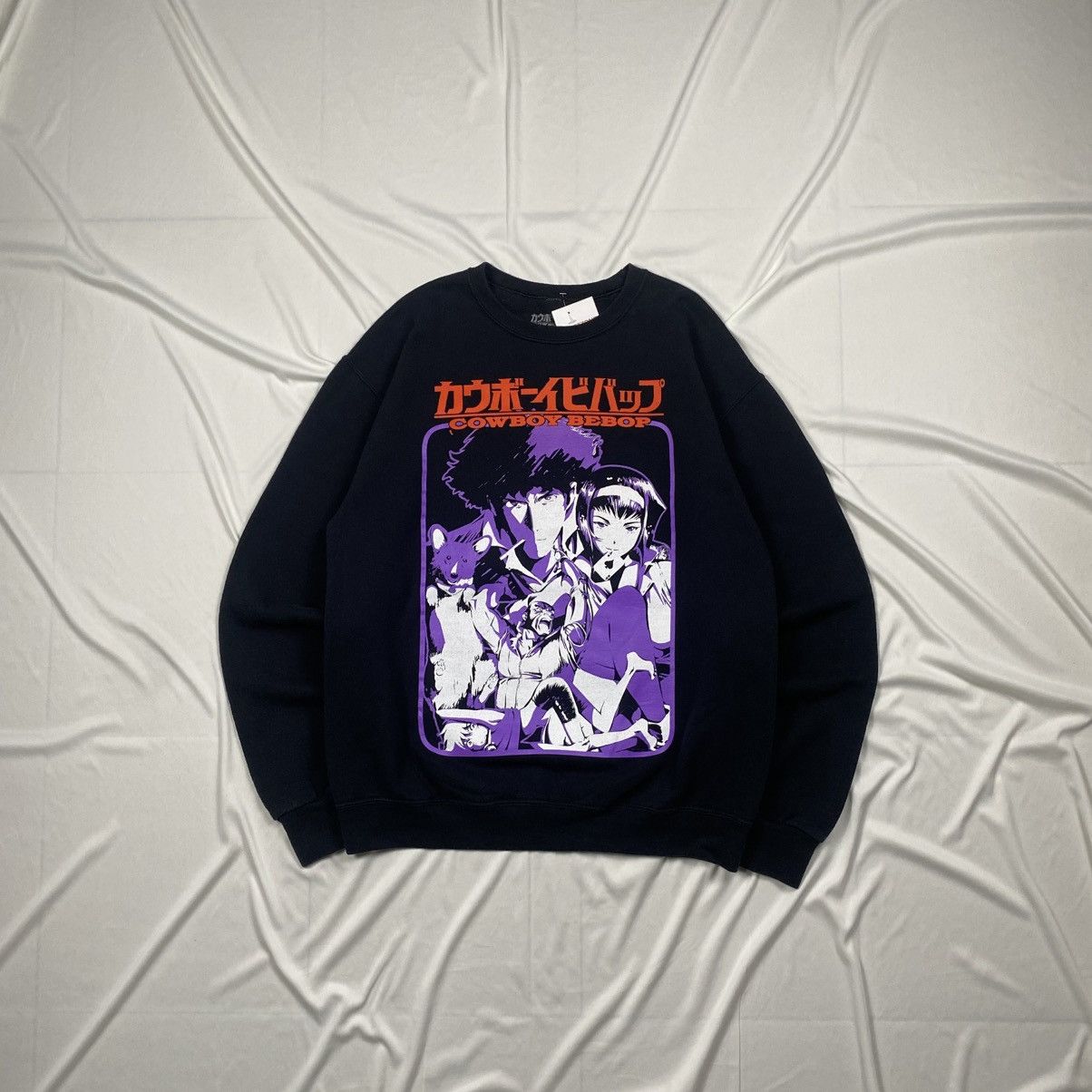 Japanese Brand Rare Vintage y2k Iconic Cowboy Bepop Anime Crewneck Size US M / EU 48-50 / 2 - 1 Thumbnail