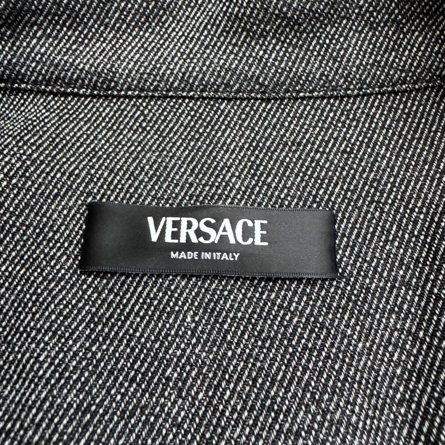 Versace Men's Versace Wool Coat 46 EU Size US S / EU 44-46 / 1 - 2 Thumbnail