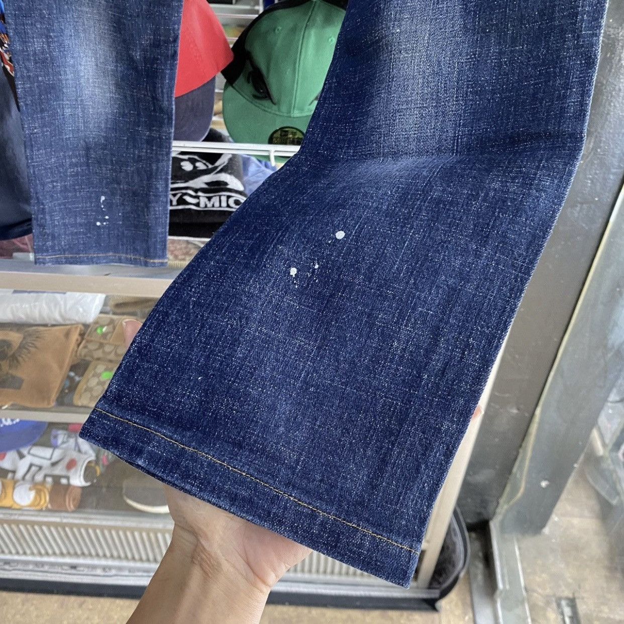 Dsquared2 Dsquared2 Paint Splatter Distressed Denim Babes Jeans Blue Size US 30 / EU 46 - 5 Thumbnail