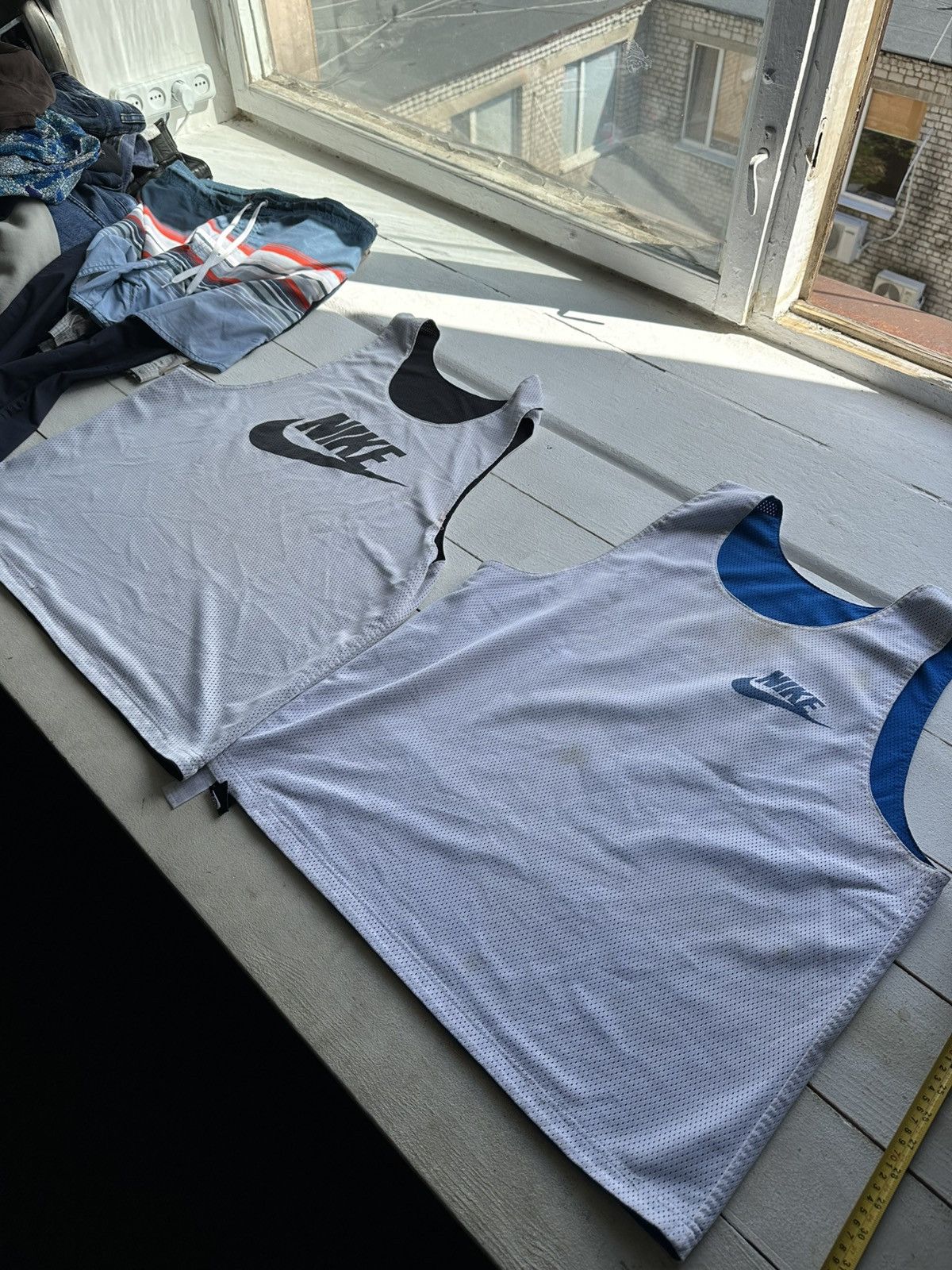 Nike BUNDLE X2🚨 Nike 90s tank top double sides big logo Size US XL / EU 56 / 4 - 15 Thumbnail