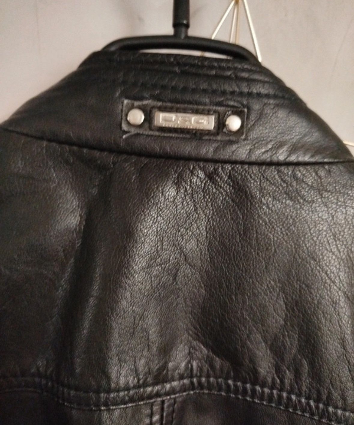 VINTAGE MULTI POCKET LEATHER JACKET