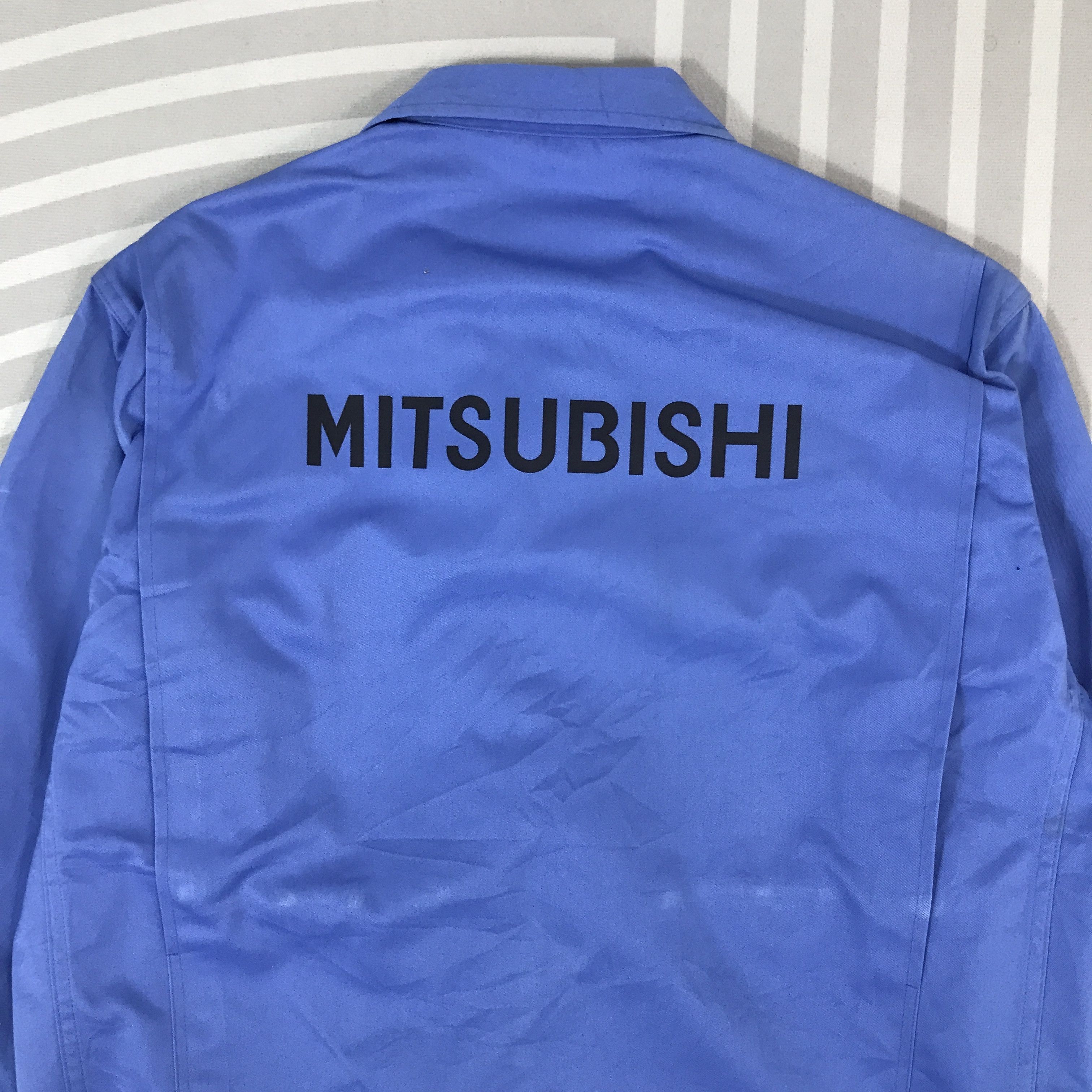 Japanese Brand × Vintage Vintage Mistubishi Racing team work uniform japan Jacket Size US L / EU 52-54 / 3 - 5 Thumbnail
