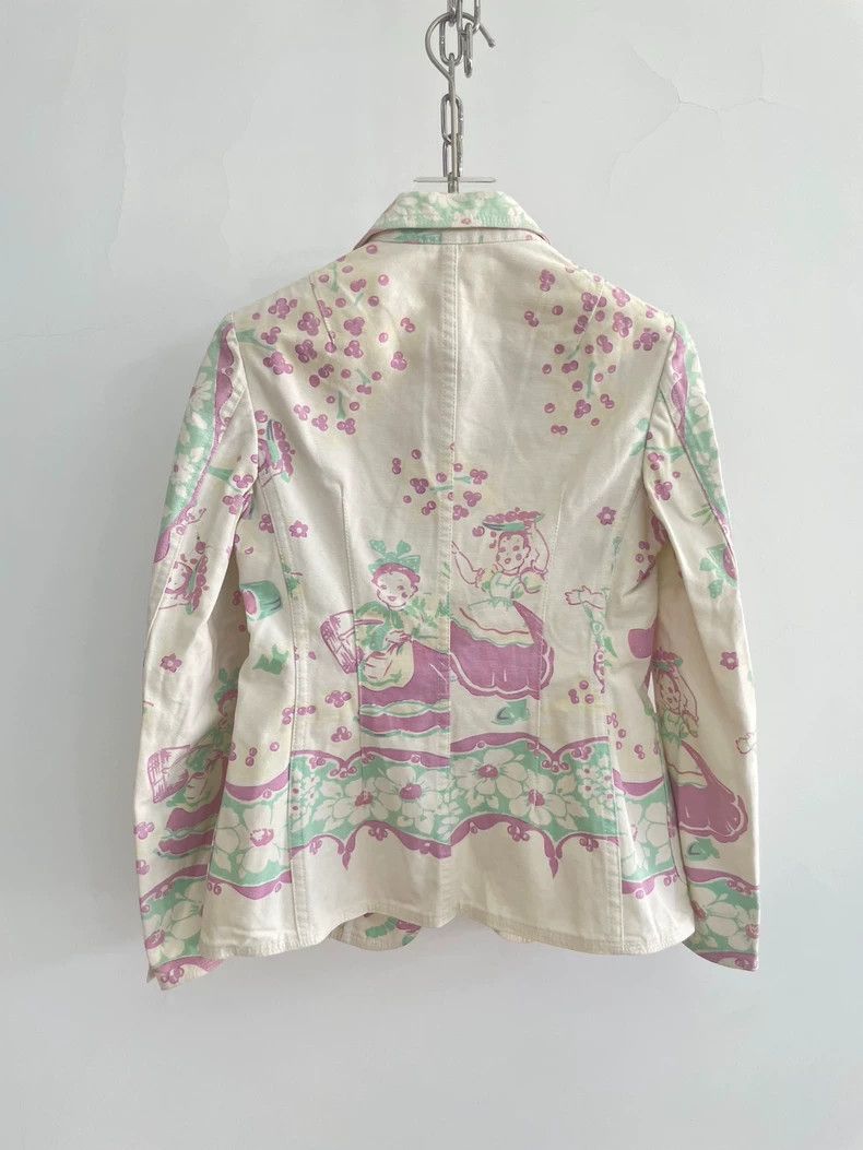 Comme des Garcons Comme Des Garcons Rare Beige Pastoral Fruit Picking Garden Size S / US 4 / IT 40 - 6 Thumbnail