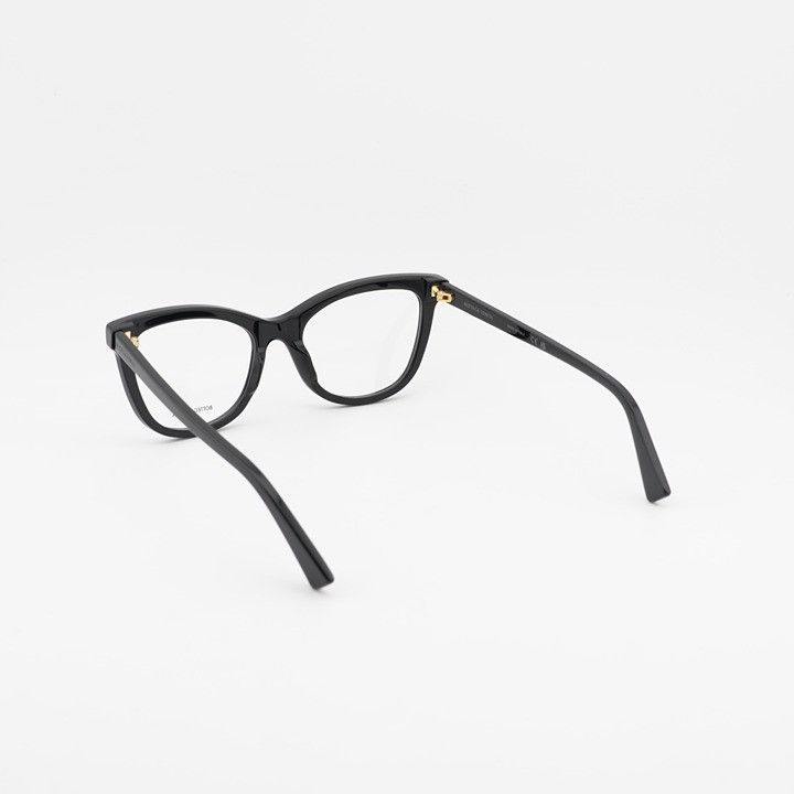 Bottega Veneta Bottega Veneta BV1226O 006 Eyeglasses Black 54mm Cat Eye Size ONE SIZE - 4 Thumbnail