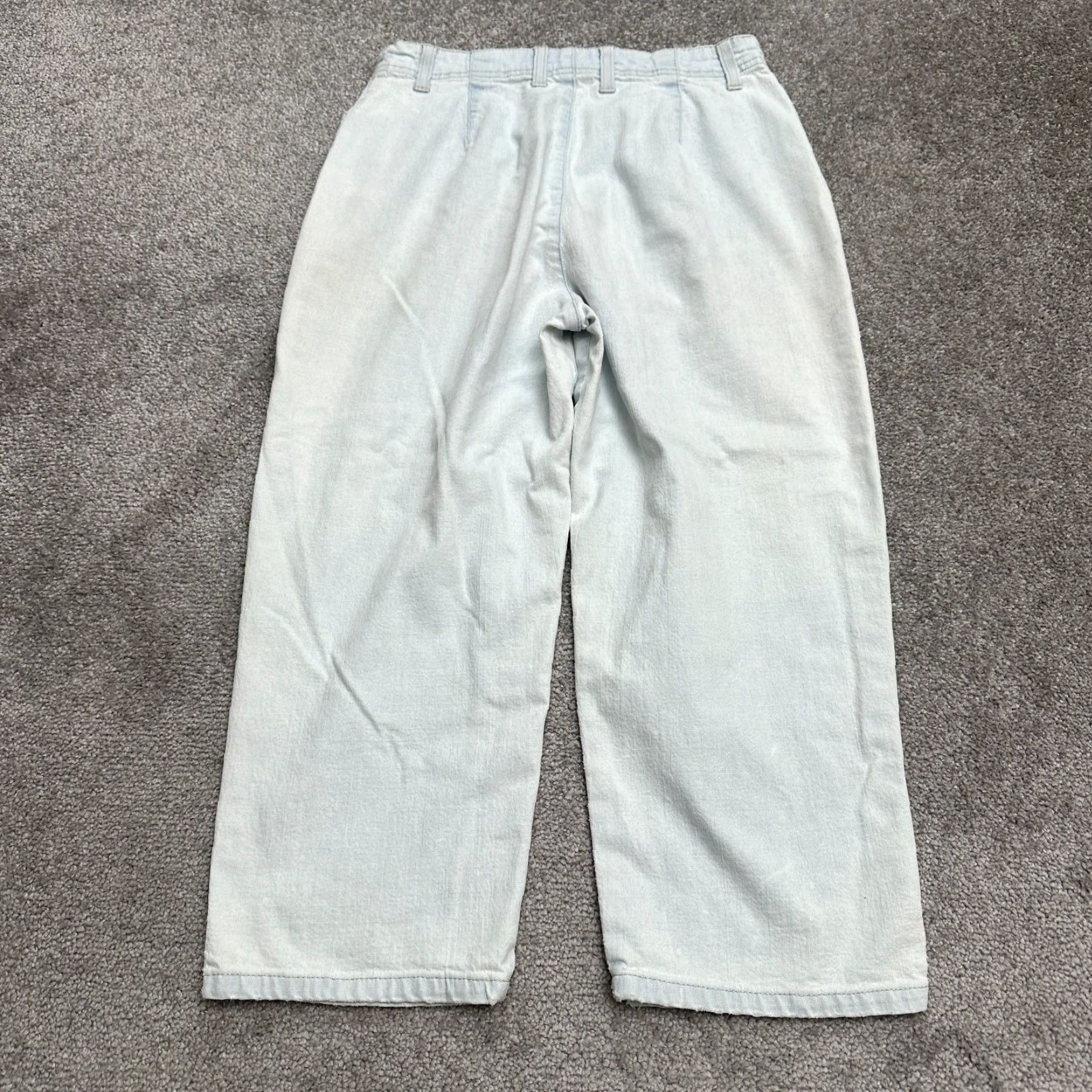 Gloria Vanderbilt VINTAGE Gloria Vanderbilt Jeans Denim Mom 6 Women 28x20.5 Light Blue 5-Pocket Sun, Fashion, Classic Womens Size 28" / US 6 / IT 42 - 2 Thumbnail