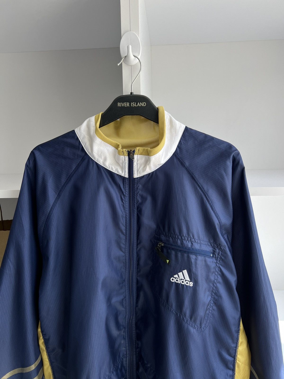 Adidas × Vintage Vintage Adidas Windbreaker Jacket 90s style Size US XL / EU 56 / 4 - 3 Thumbnail