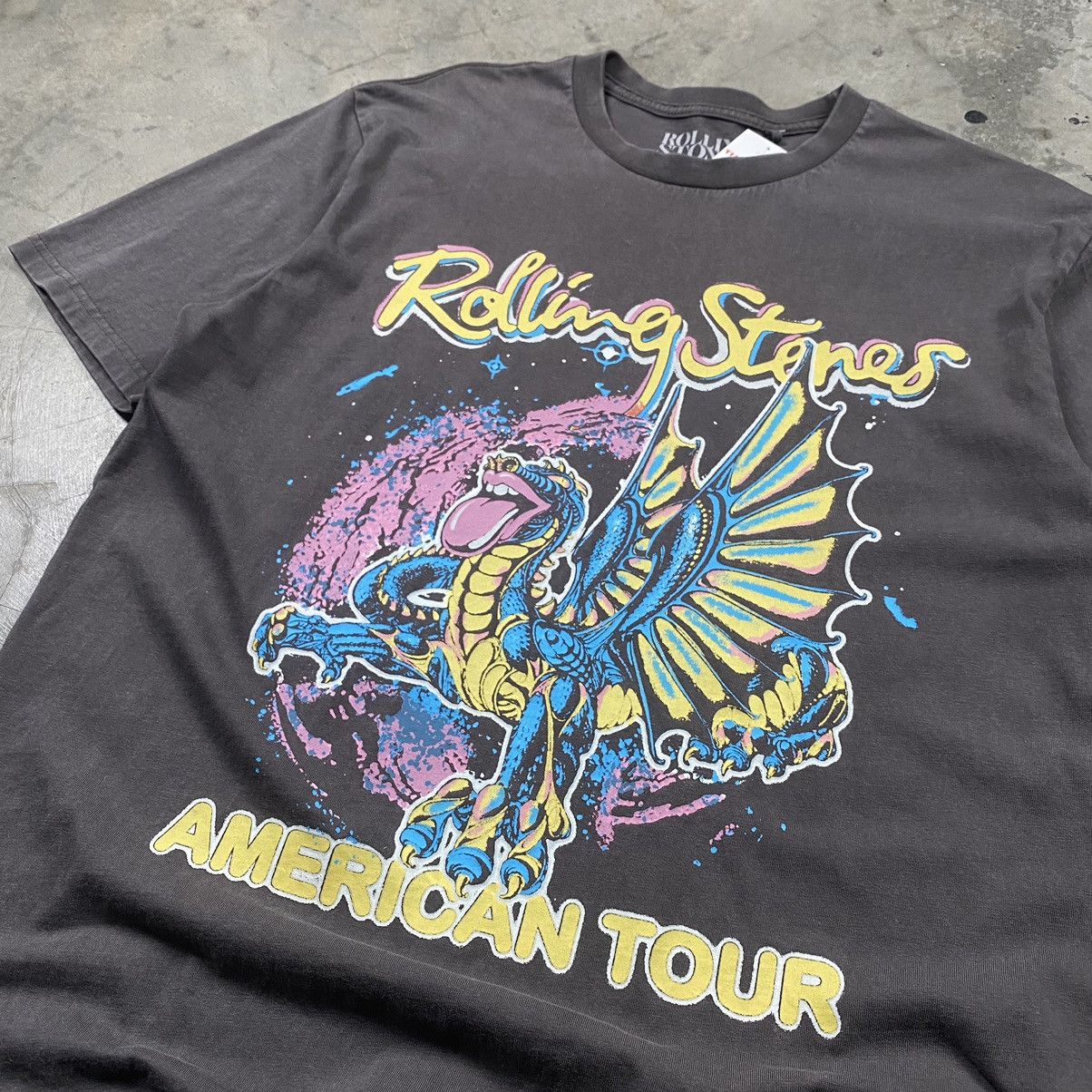 Band Tees Rolling Stones American Tour Washed Tee Size US M / EU 48-50 / 2 - 2 Thumbnail