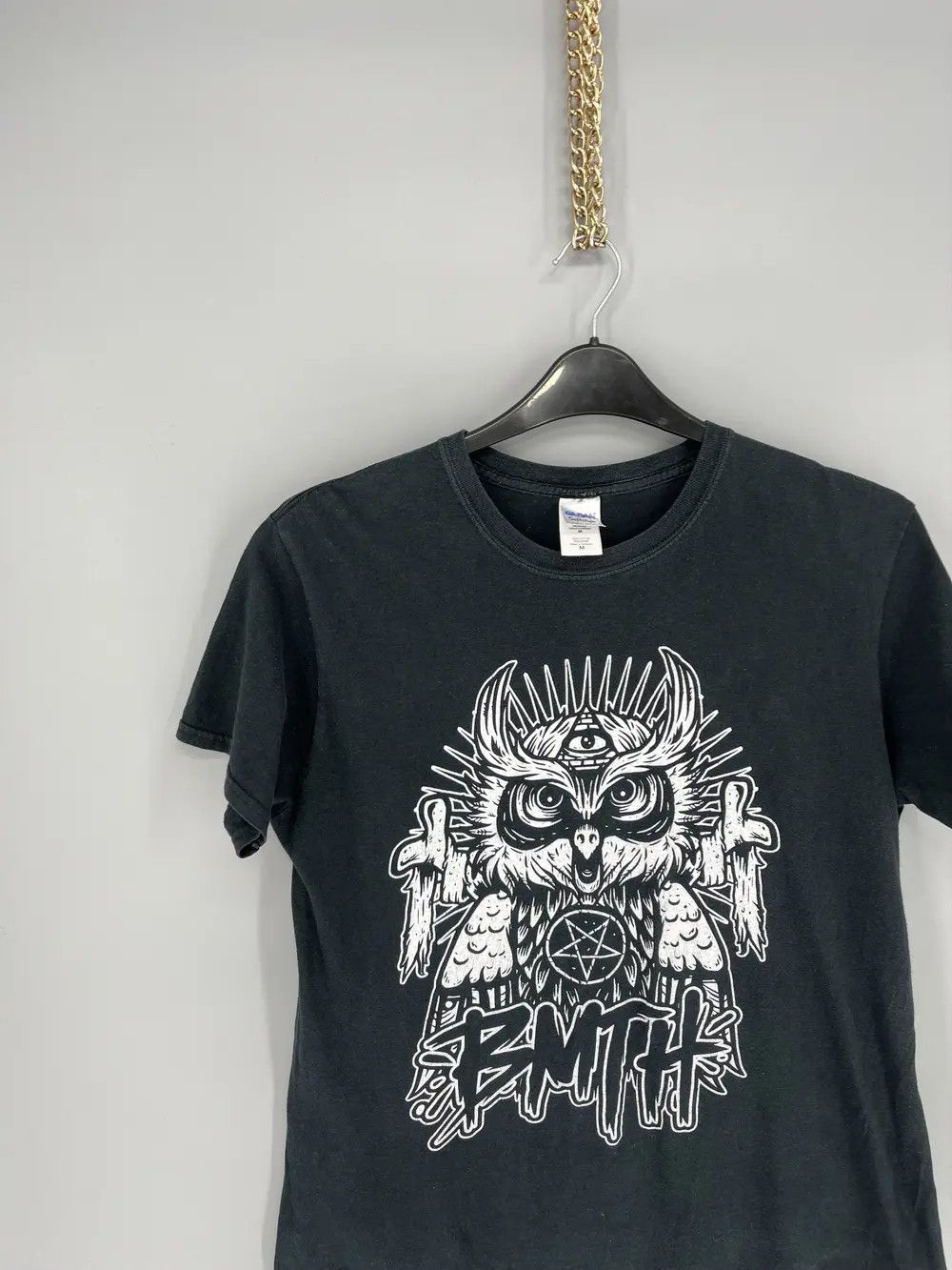 Band Tees Mens Vintage Y2K T Shirt Bring Me The Horizon Size M Size US M / EU 48-50 / 2 - 4 Thumbnail