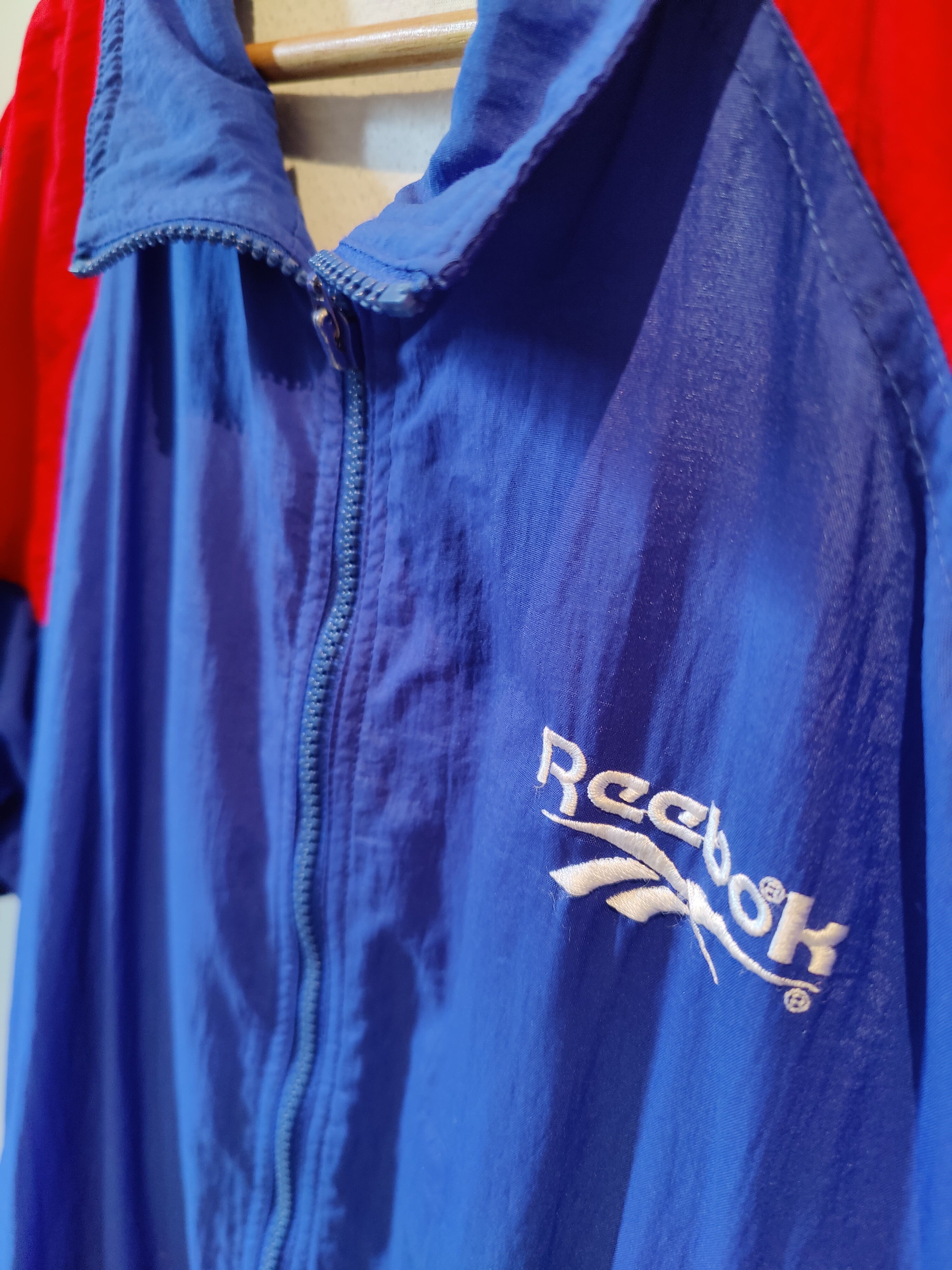Reebok Vibtage Reebok Windbreaker Jacket Size US L / EU 52-54 / 3 - 2 Thumbnail