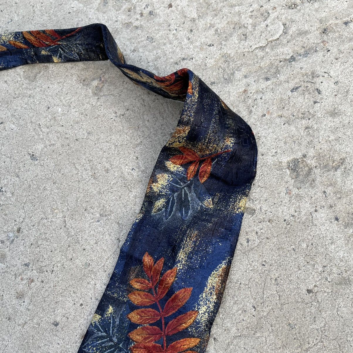 Ermenegildo Zegna Vintage Ermenegildo Zegna Tie Silk Y2K 90s USA Size ONE SIZE - 5 Thumbnail