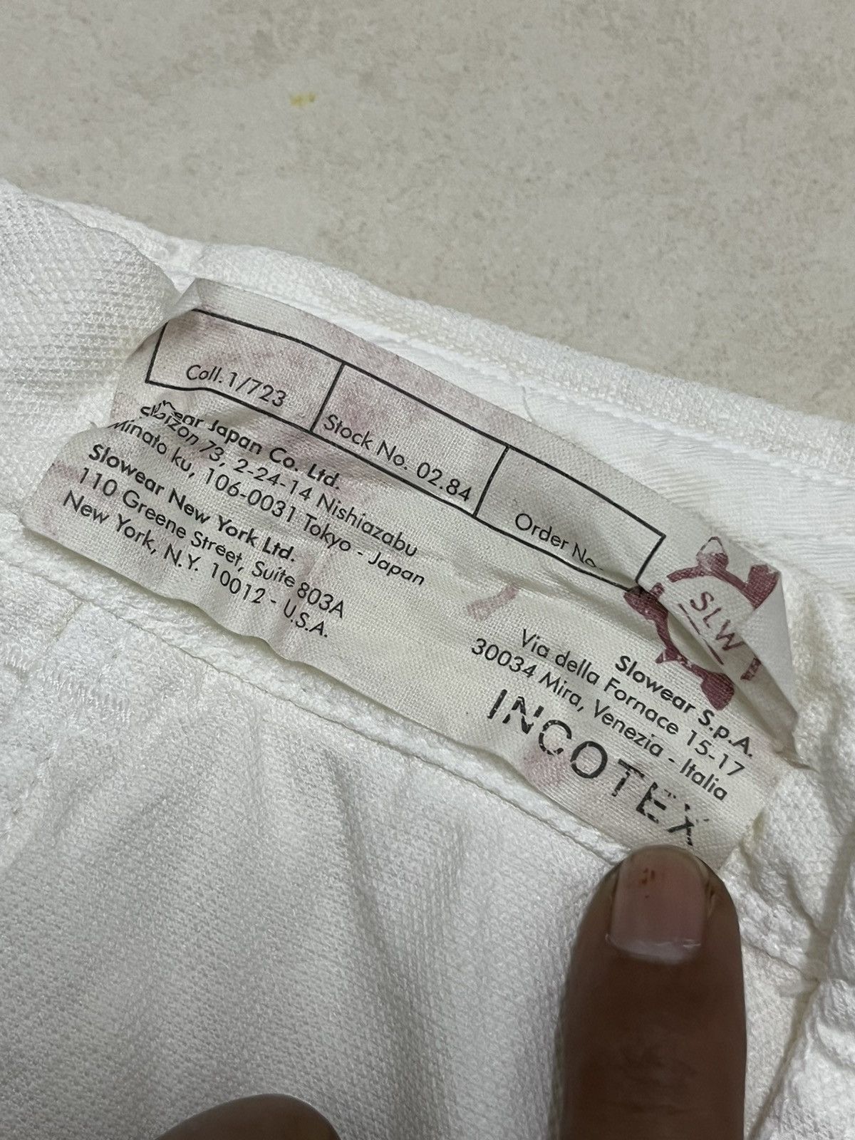 Slowear Incotex Slowear Slimfit Slacks Linen Pants Size US 33 - 7 Thumbnail