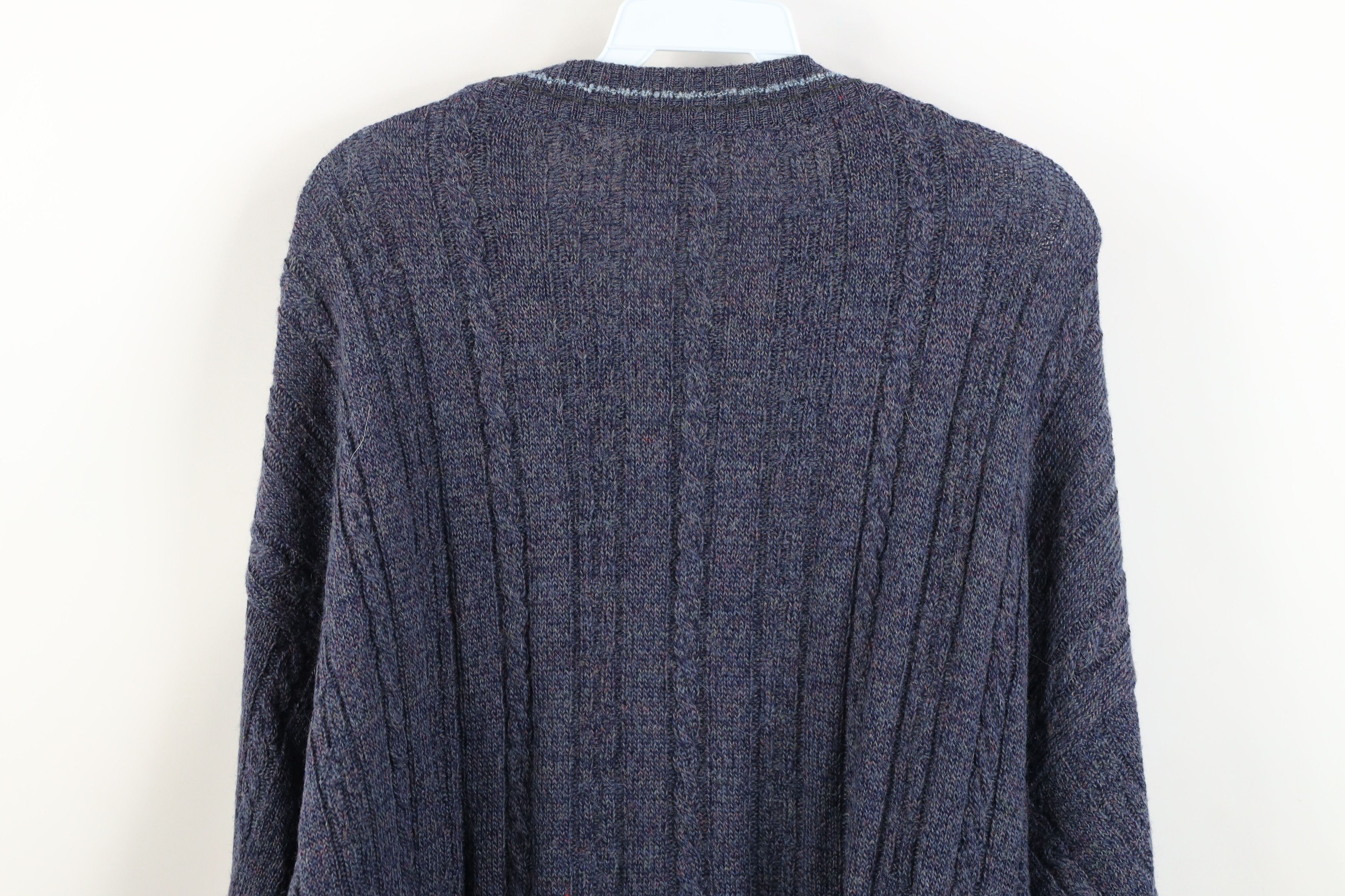 Vintage Vintage 90s Coogi Style Wool Blend Knit Crewneck Sweater Size US XL / EU 56 / 4 - 10 Thumbnail