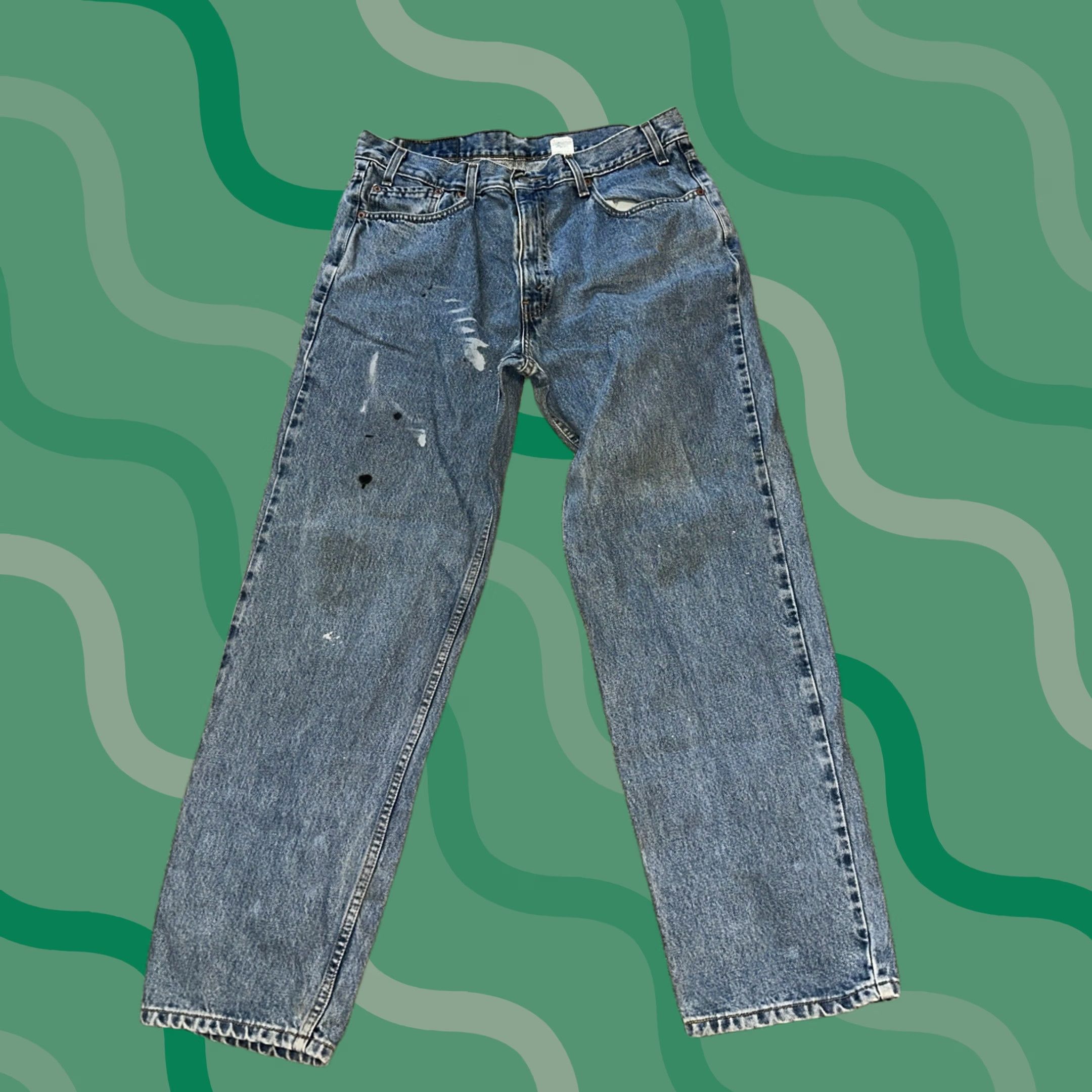 Levi's 1995 Levis SilverTab LOOSE Jeans Baggy 36x32 Made in USA