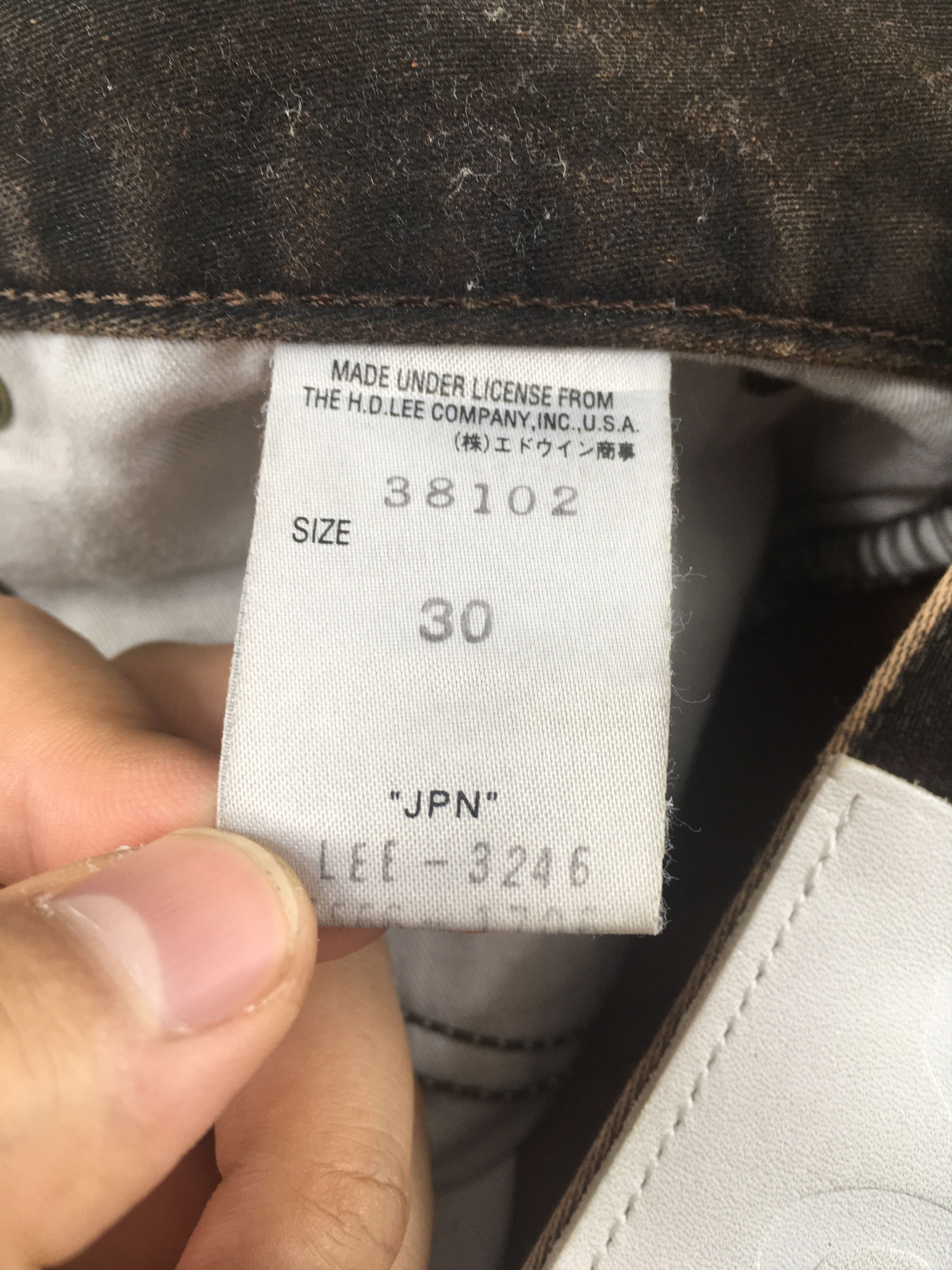 Lee Size 30x29 Vintage Lee Cowboy Wax Brown Flared Jeans S681 Size US 30 / EU 46 - 13 Thumbnail