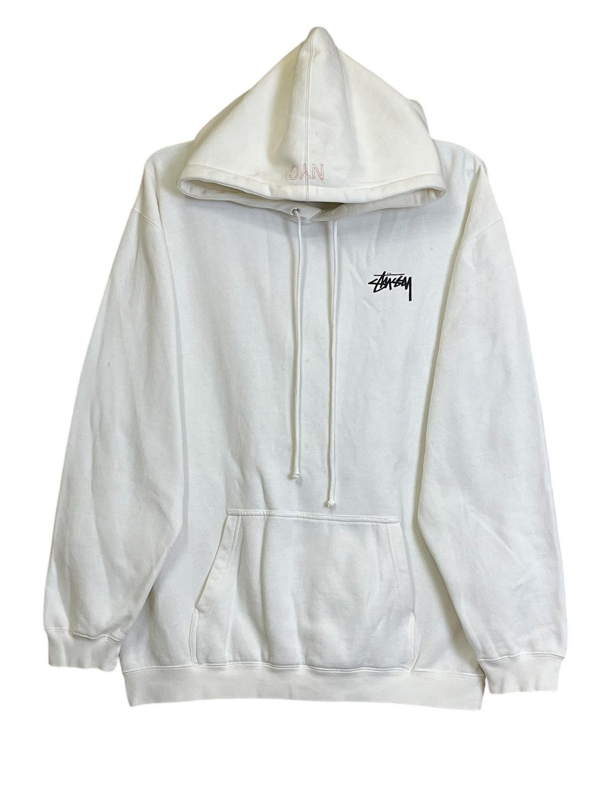 Stussy RARE🔥VINTAGE STUSSY AUGUSTUS STATUE NYC PULLOVER HOODIES Size US L / EU 52-54 / 3 - 2 Thumbnail