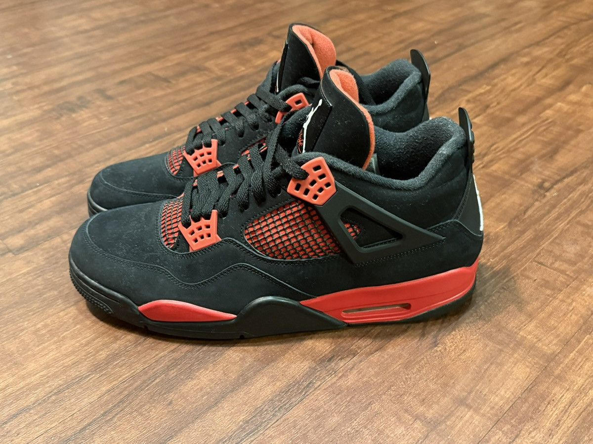 Nike Nike Air Jordan Retro 4 “Red Thunder” Size 14 Size US 14 / EU 47 - 2 Thumbnail