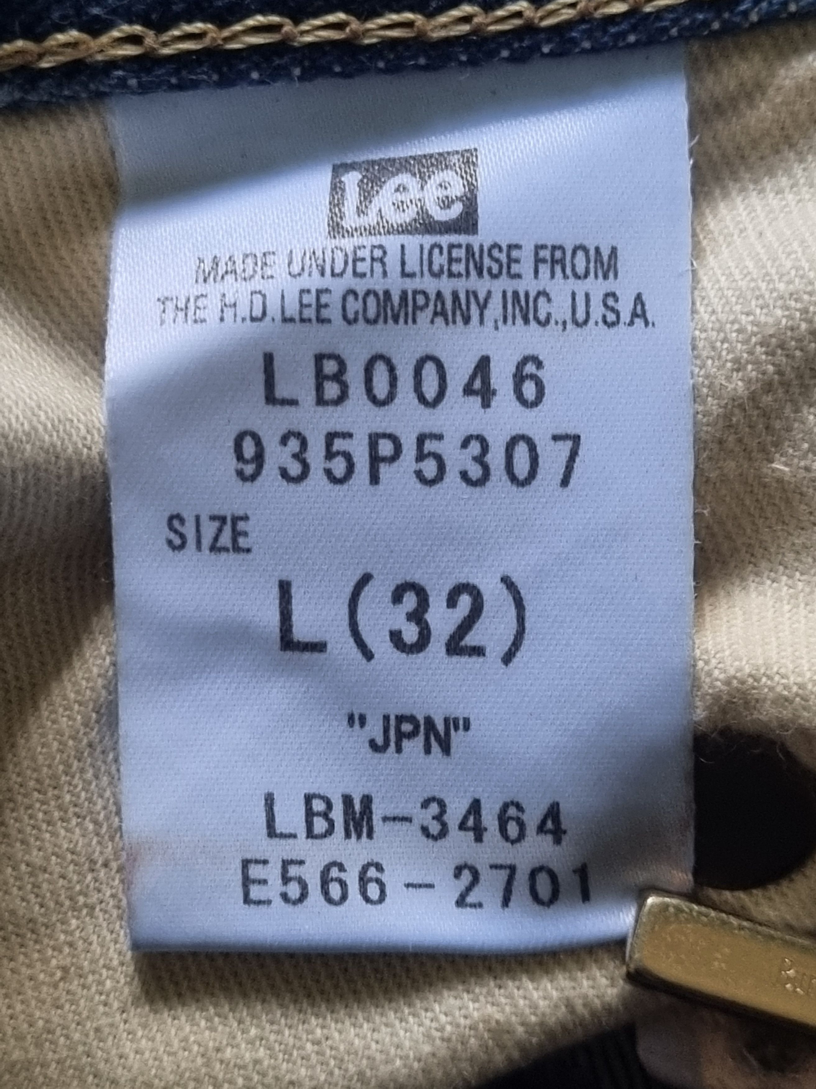 Katharine Hamnett London × Lee Lee Riders Sanforized For Katherine Hamnett Denim Jeans Size US 32 / EU 48 - 16 Thumbnail