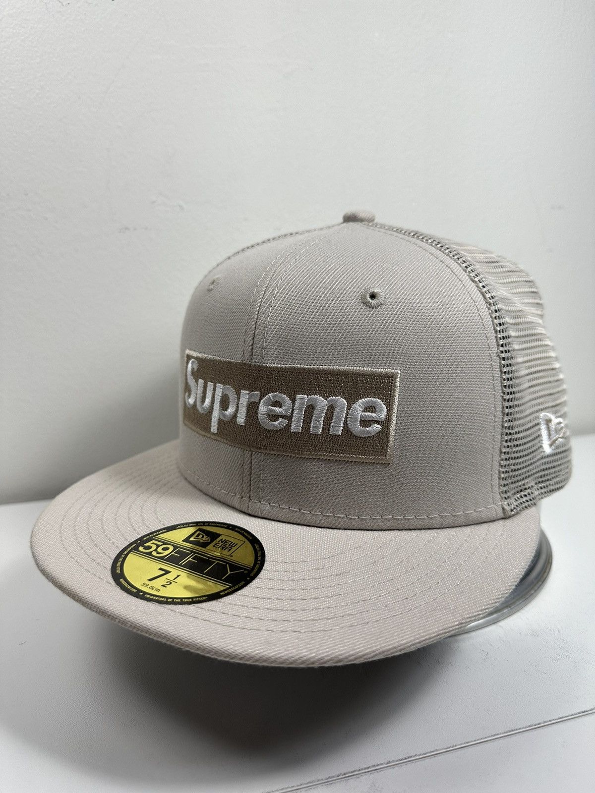 Supreme Supreme Box Logo Mesh Back New Era Hat Size ONE SIZE - 4 Thumbnail