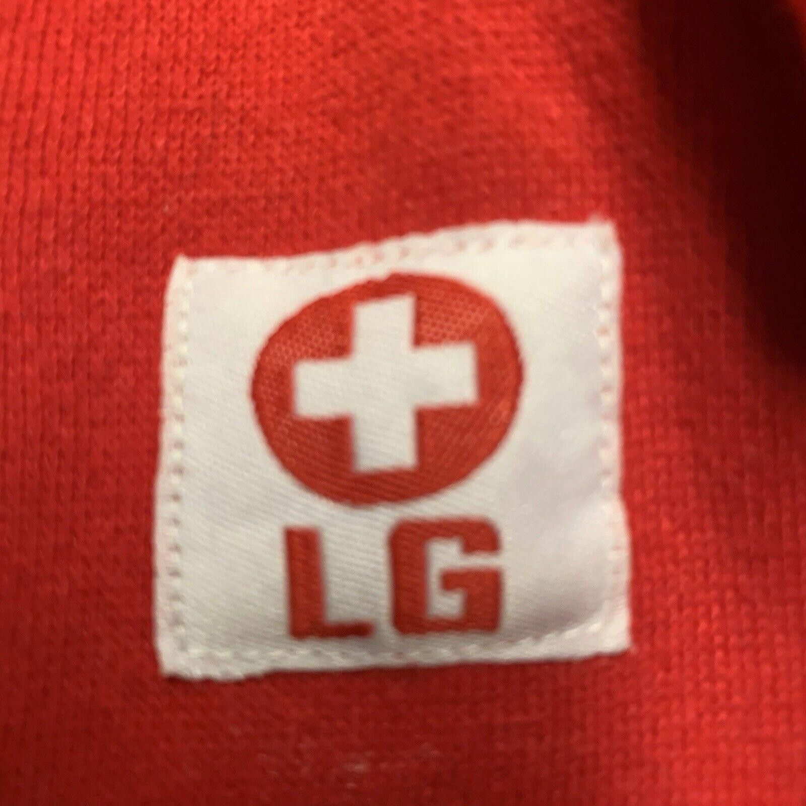 Other Lifeguard Hoodie Red Full Zip Lake George NY Unisex L Size US 34 / EU 50 - 7 Thumbnail