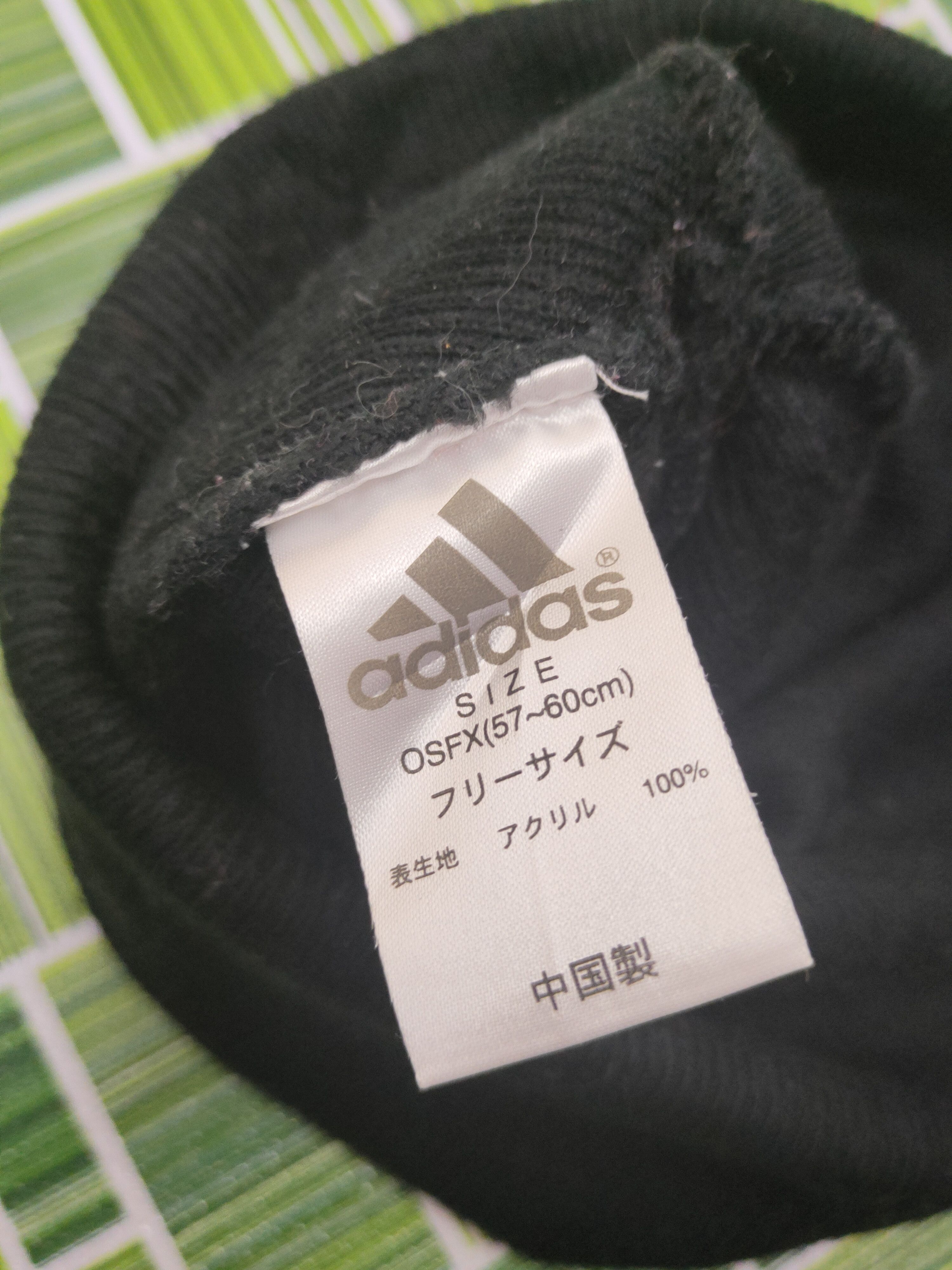 Adidas Adidas Black Knit Beanies #1669 Size ONE SIZE - 5 Thumbnail