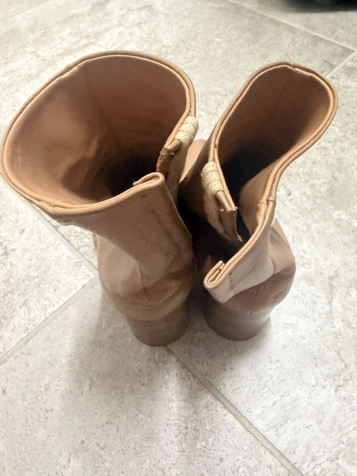 Maison Margiela Maison Margiela Tabi leather ankle boots Size US 6 / IT 36 - 3 Thumbnail