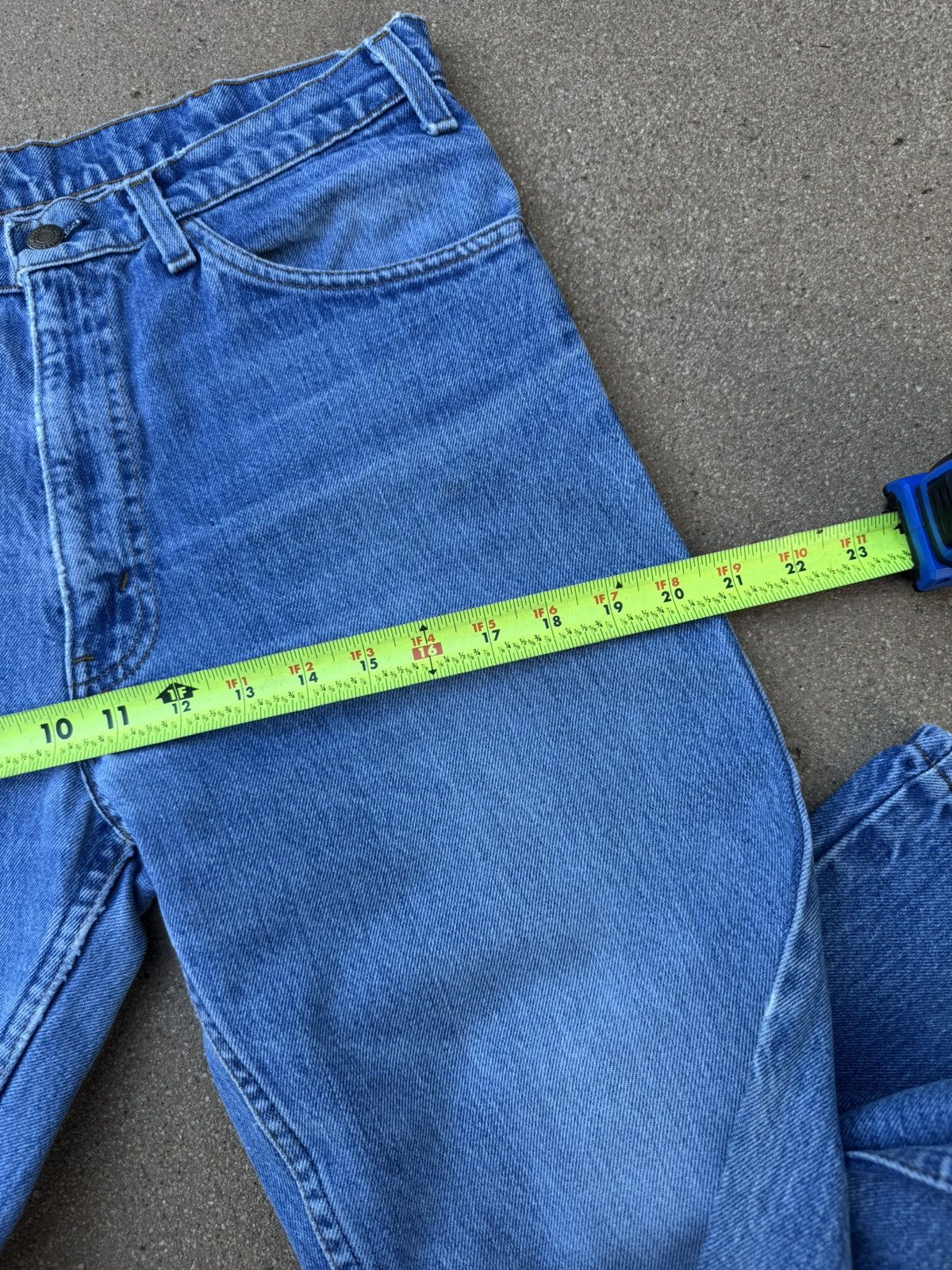 Levi's Vtg 80’s Levi’s 646 Orange Tab Bellbottom Flare Jeans 33x29 Size US 33 - 12 Thumbnail