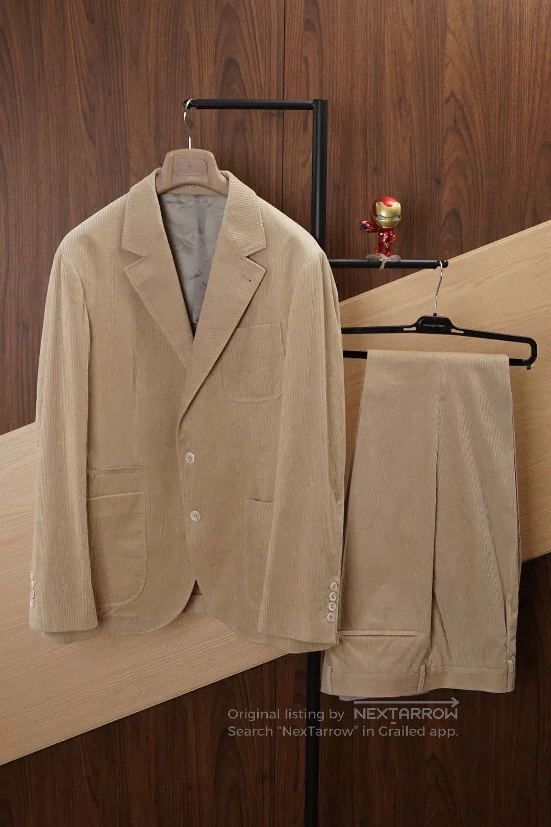 Brunello Cucinelli Brunello Cucinelli Corduroy Suit Pants. Size US L / EU 52-54 / 3 - 1 Thumbnail