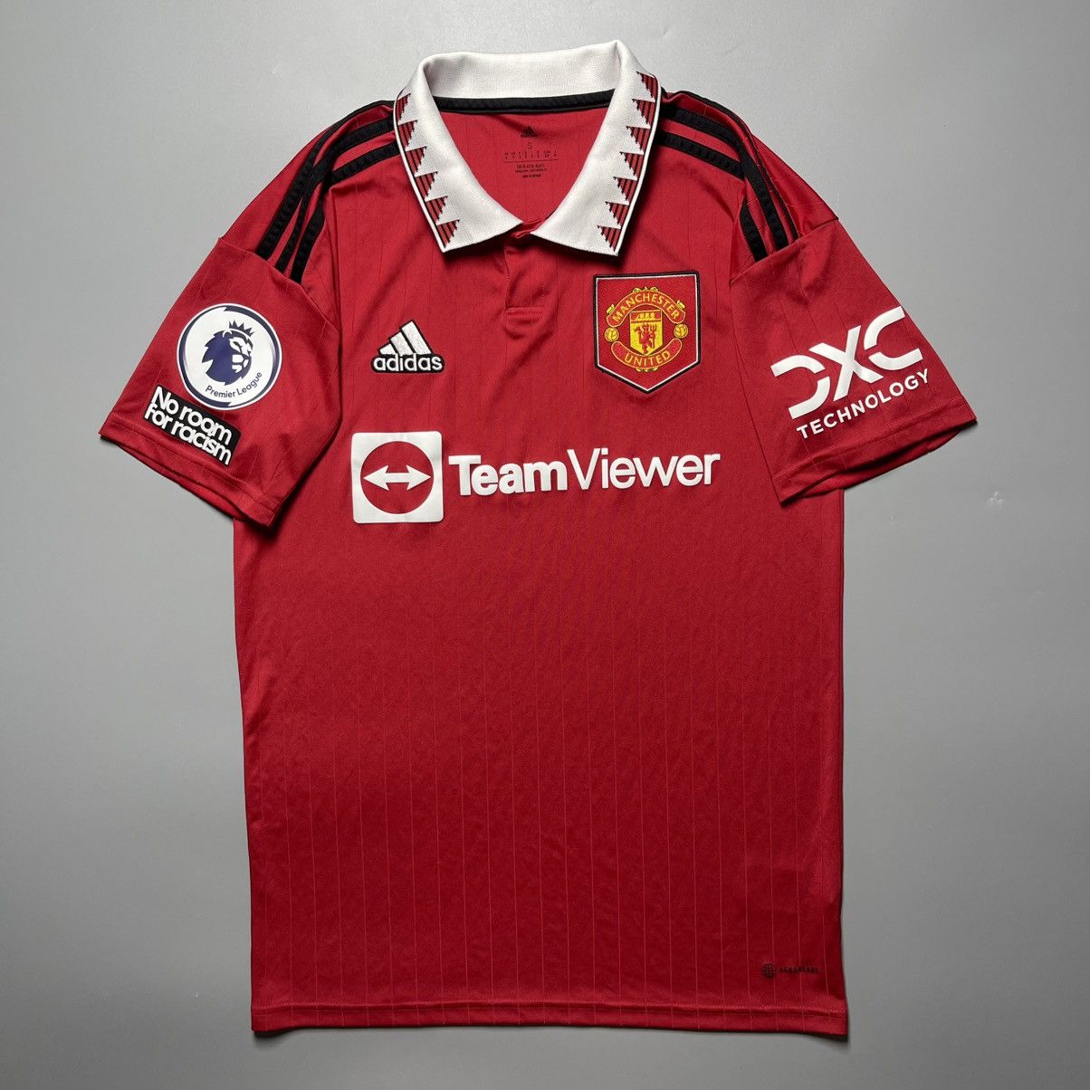 Adidas MANCHESTER UNITED ADIDAS 2022/2023 SOCCER JERSEY #7 RONALDO Size US S / EU 44-46 / 1 - 2 Thumbnail