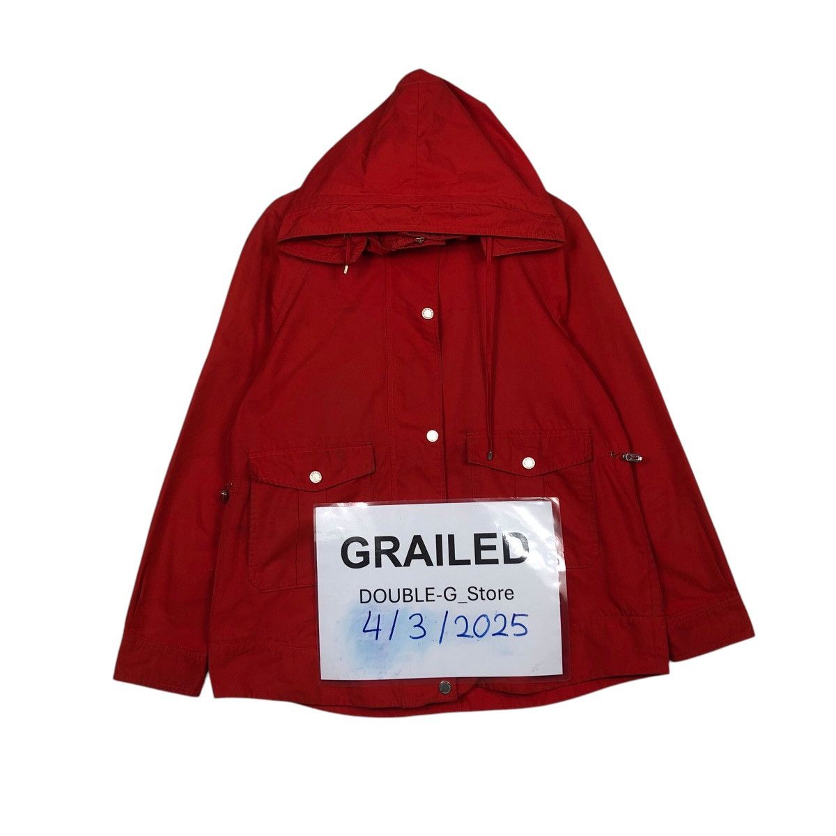 Japanese Brand 📌Rich Red Chore Zipper Jacket Max Mara Weekend Size US M / EU 48-50 / 2 - 1 Thumbnail