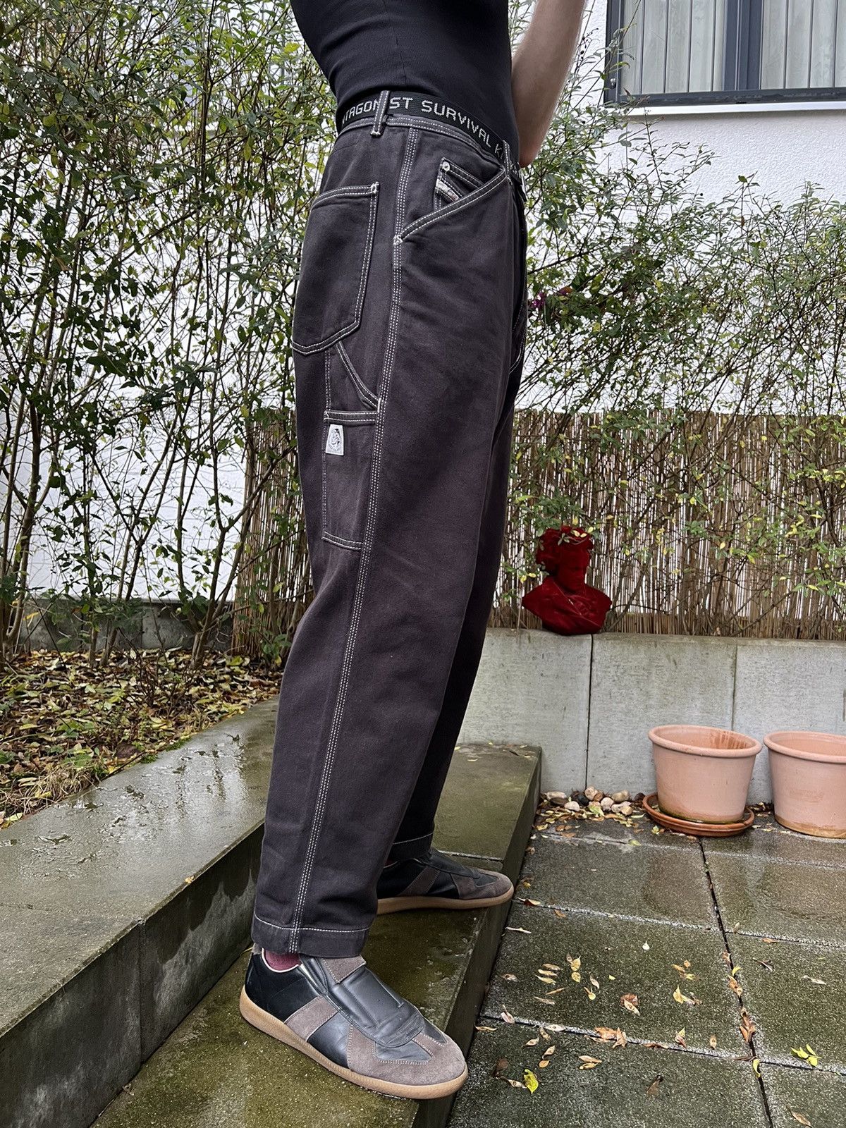 Diesel Black Diesel P-LAMAR straight trousers 32-32 Size US 32 / EU 48 - 4 Thumbnail