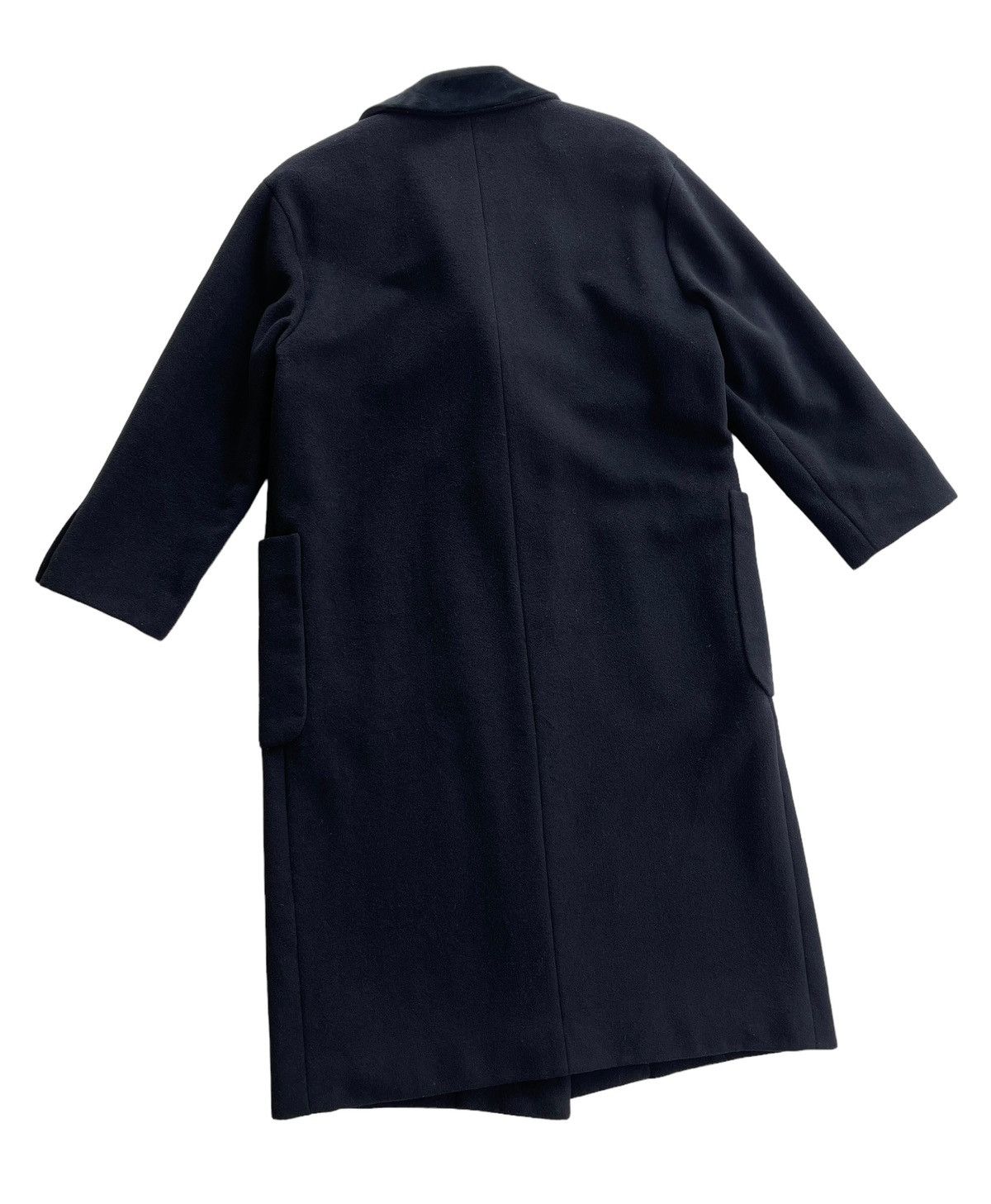Karl Lagerfeld Karl Lagerfeld Cashmere Long Coat Size L / US 10 / IT 46 - 6 Thumbnail