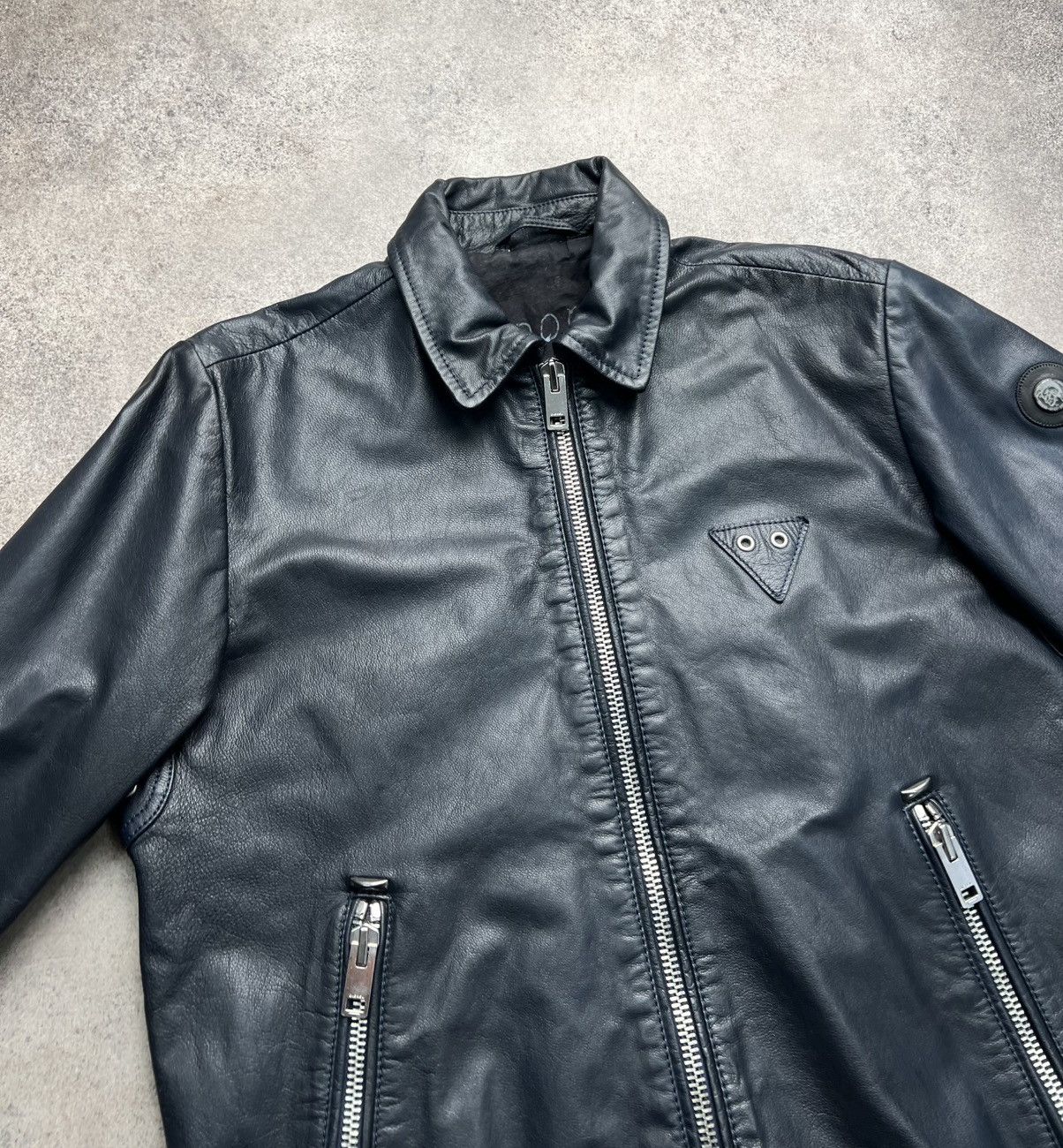 Diesel Diesel streetwear leather jacket Size US S / EU 44-46 / 1 - 5 Thumbnail