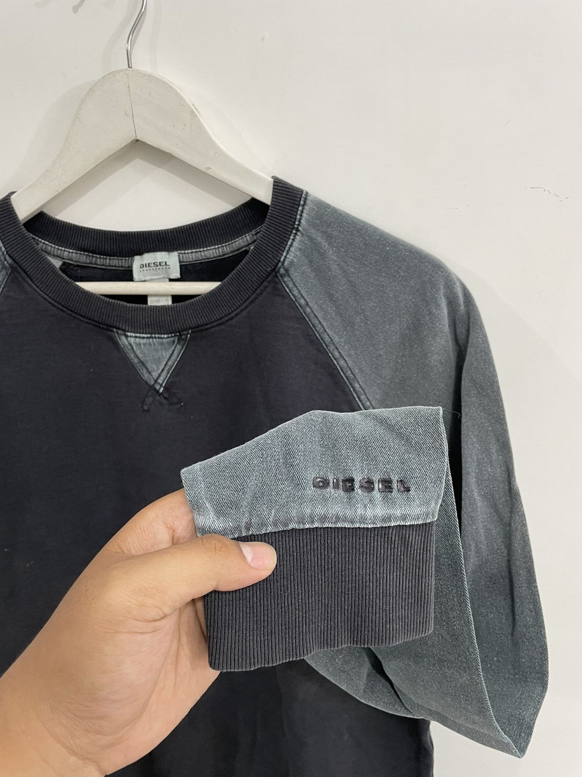 Diesel Diesel hybrid longslve t shirt y2k style Size US L / EU 52-54 / 3 - 4 Thumbnail