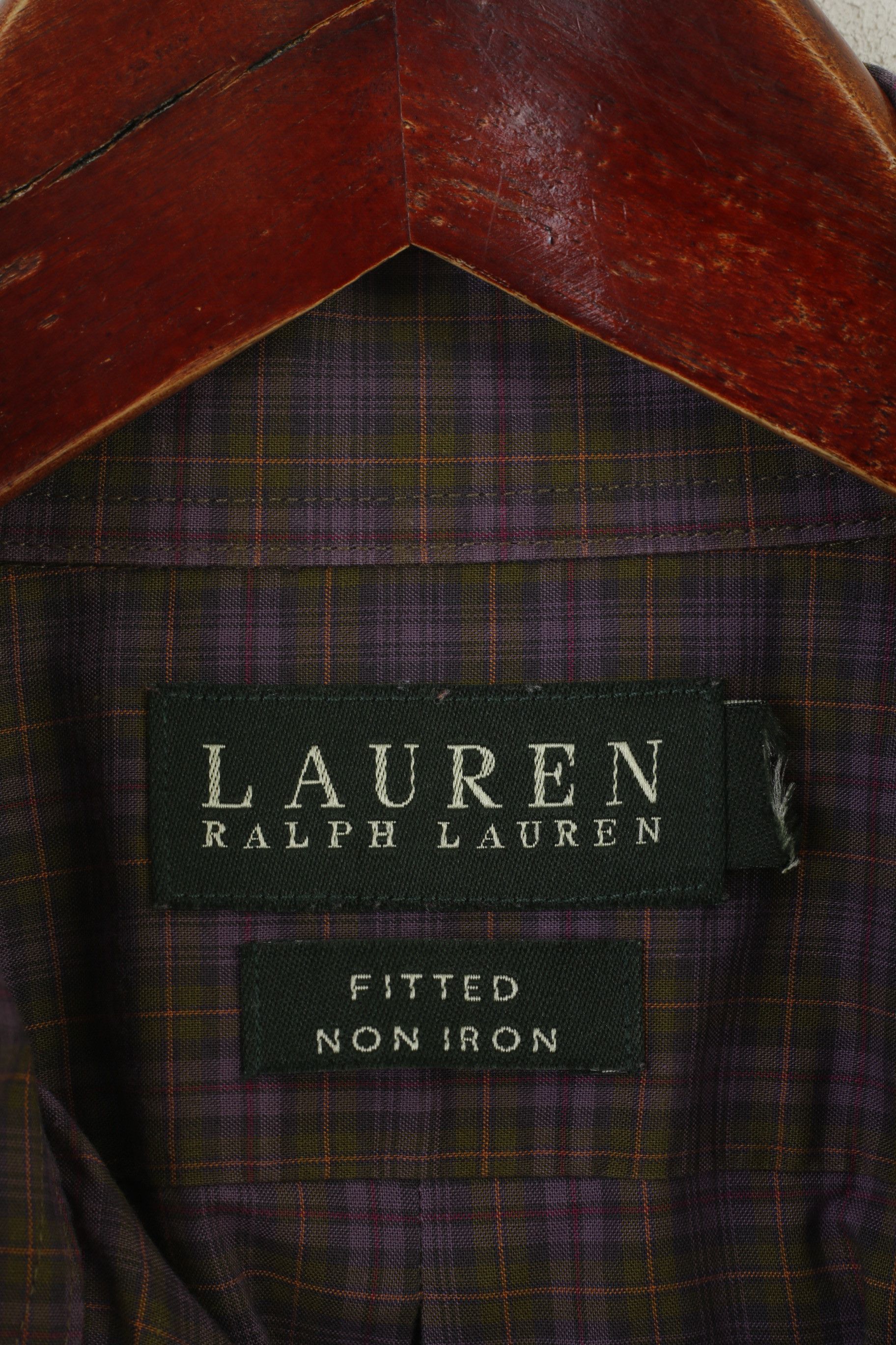 Lauren Ralph Lauren Lauren Ralph Lauren Men M Casual Shirt Purple Green 6889 Size US M / EU 48-50 / 2 - 5 Thumbnail