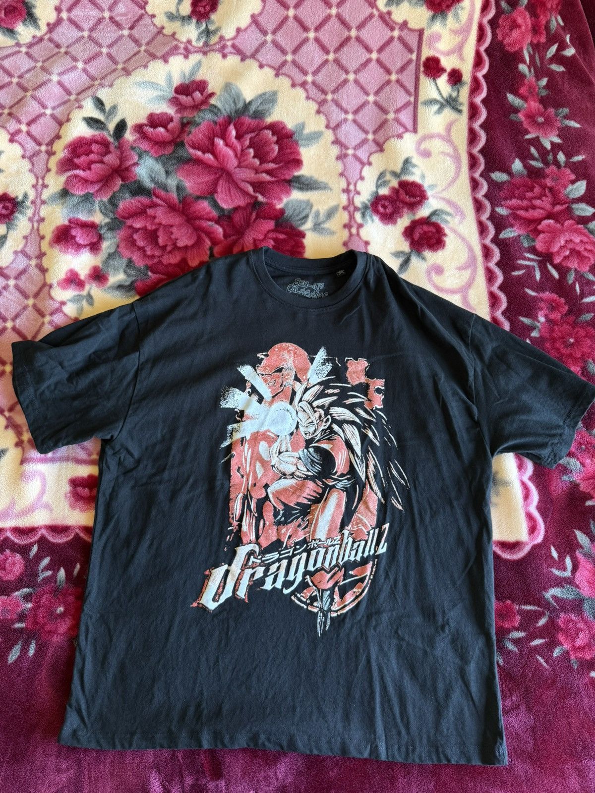 Sergio Calabasas Sergio Calabasas “Dragon Ball Z” Black Tee Size XXL Size US XXL / EU 58 / 5 - 1 Thumbnail
