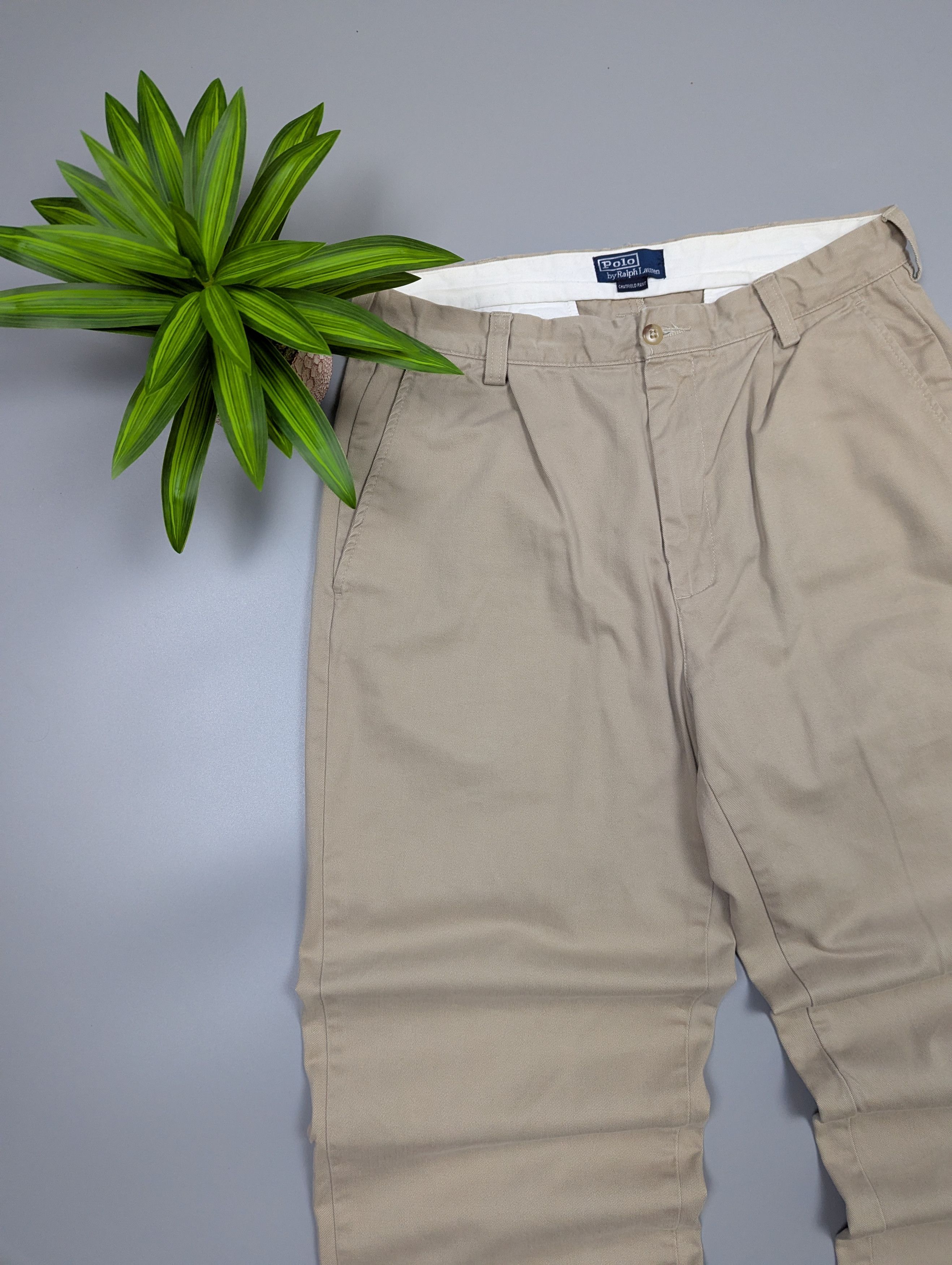 Polo Ralph Lauren POLO RALPH LAUREN VTG Men’s Chatfield Tapered Chino Pants Size US 34 / EU 50 - 4 Thumbnail