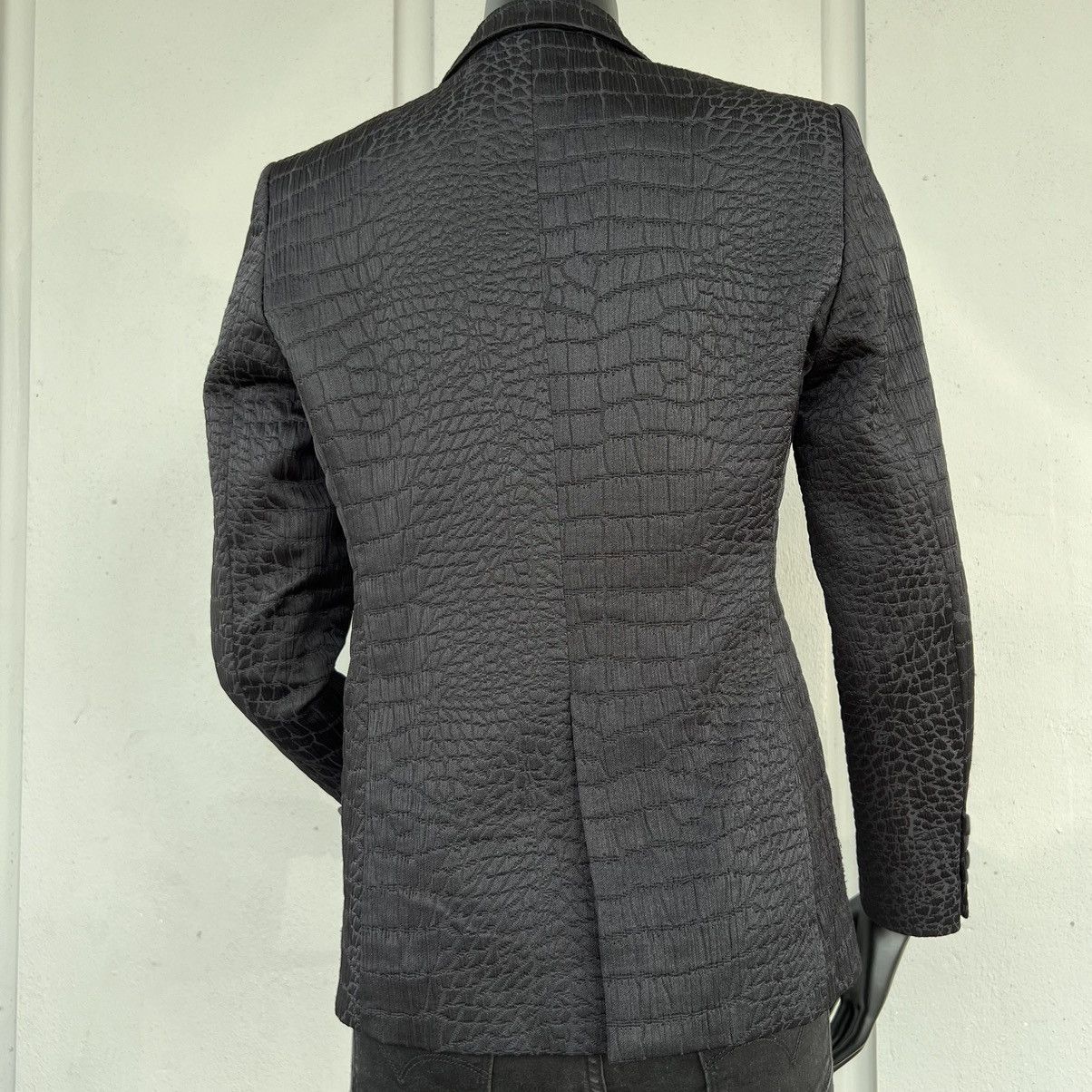 Japanese Brand × Uniqlo Carine Roifeld Paris Uniqlo Womens Lined Textured Blazer Size L / US 10 / IT 46 - 3 Thumbnail
