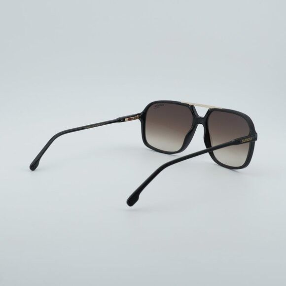 Carrera CARRERA 229/S 0R60 HA Sunglasses Black Brown Aviator Frame Size ONE SIZE - 11 Thumbnail