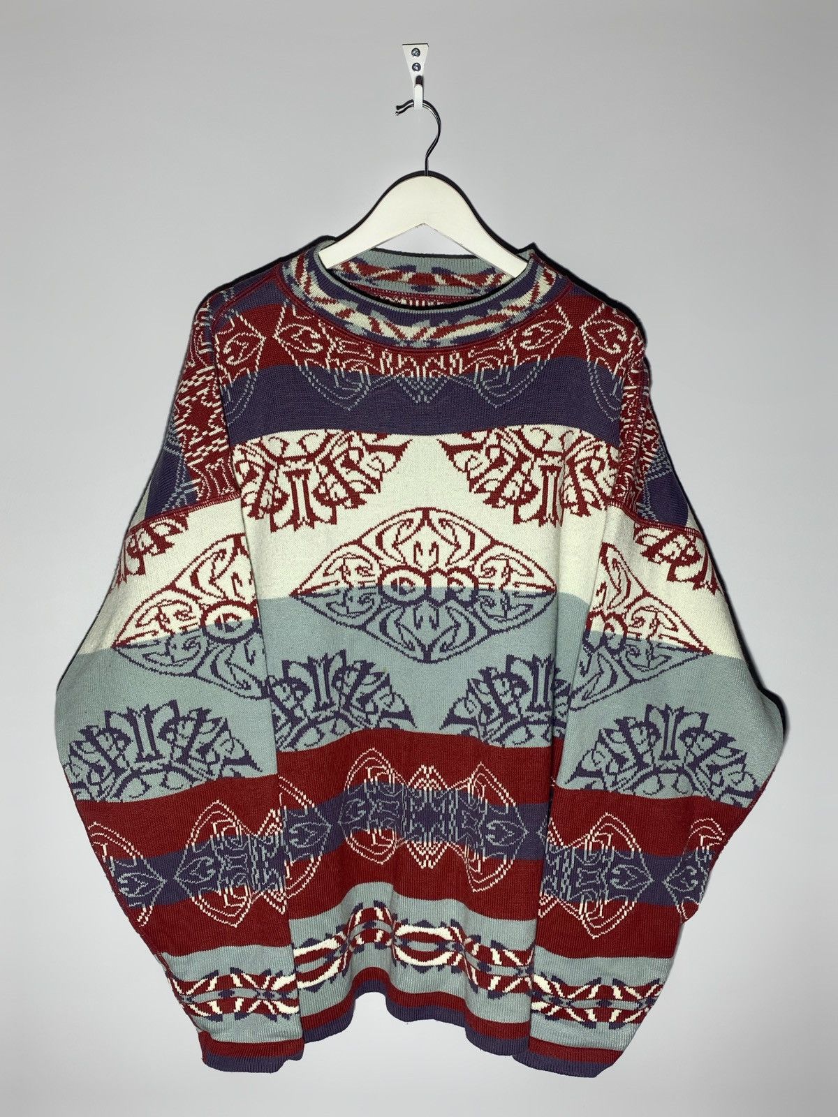 O'Neill Vintage 90s O’Neill Reversible Sweater Oversized Fit Size US XL / EU 56 / 4 - 1 Thumbnail