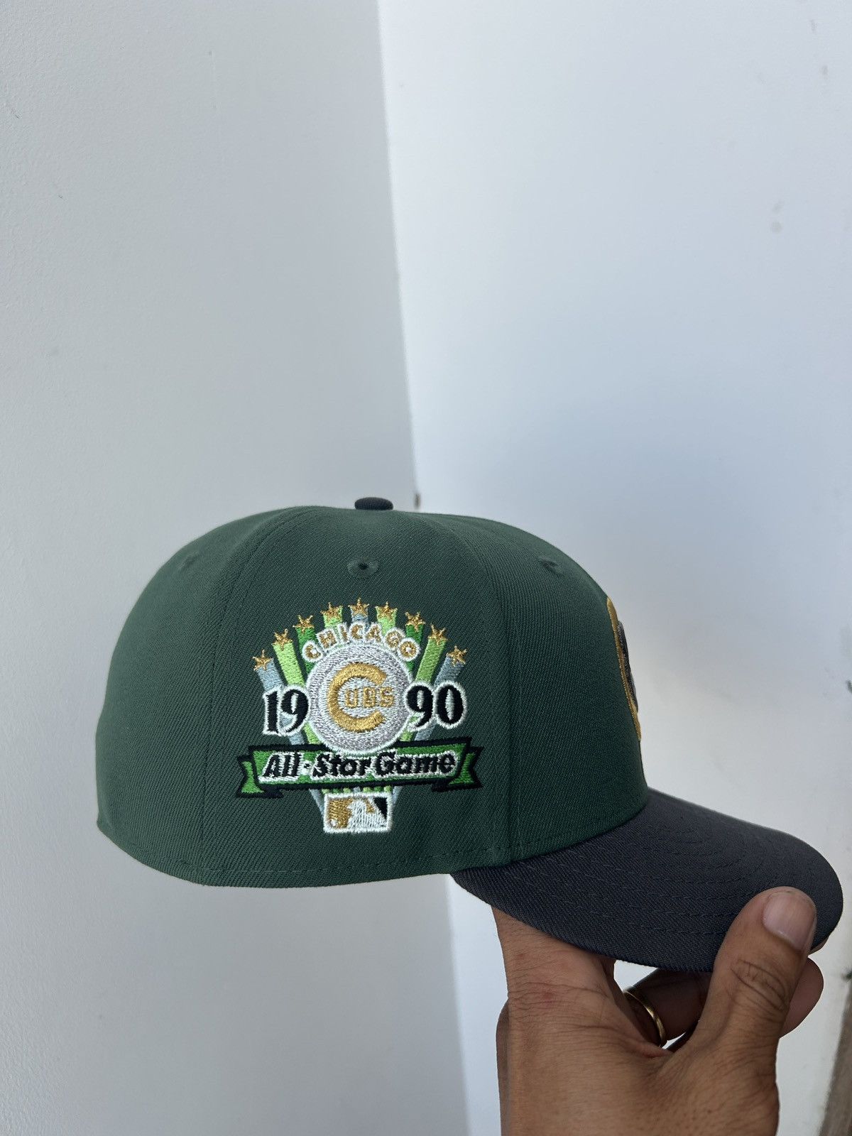 Hat Club Hat Club Chicago Cub Dr Doom 1990 ASG 73/8 Size ONE SIZE - 2 Thumbnail