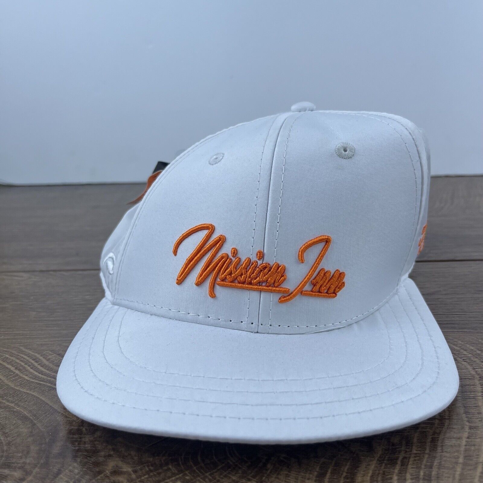 Other Mission Inn Snapback Hat Adjustable Hat White Adjustable Hat Size ONE SIZE - 3 Thumbnail