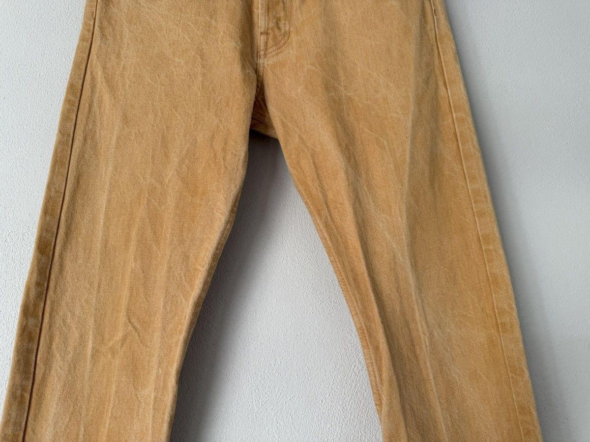 Dries Van Noten Faded Orange Cotton Jeans Size US 30 / EU 46 - 4 Thumbnail