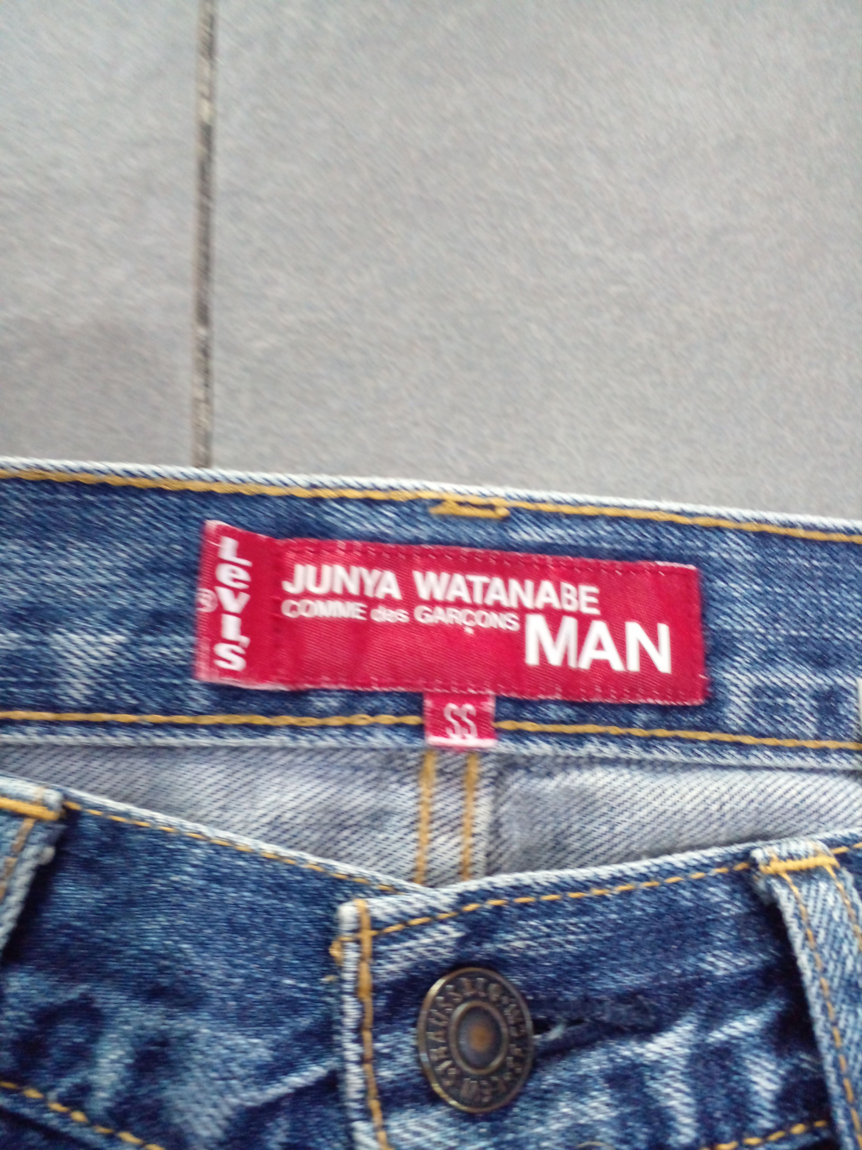 Comme des Garcons × Junya Watanabe × Levi's LEVIS x Junya Watanabe Comme des Garcons Double Knees Jeans Size US 34 / EU 50 - 4 Thumbnail