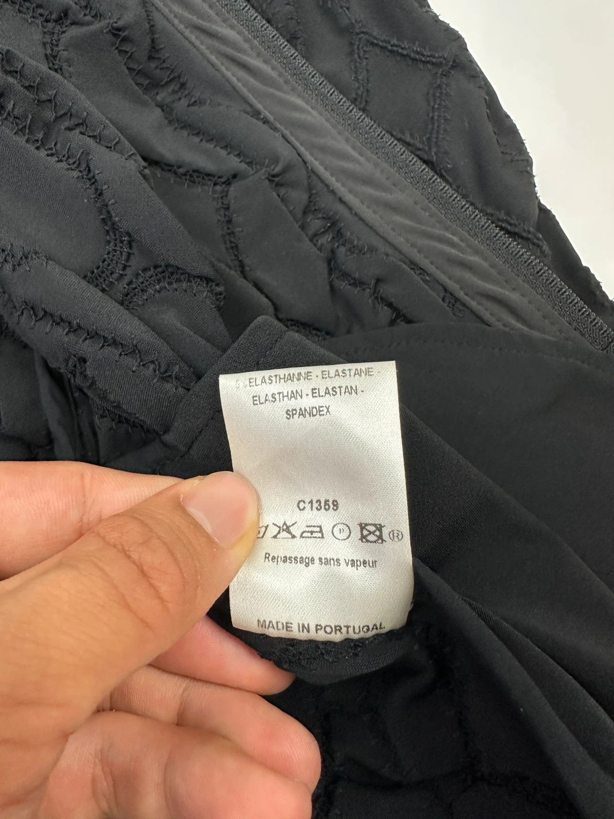 Marithe + Francois Girbaud Marithé + François Girbaud 00’s Black Stitches Fitted Jacket Size M / US 6-8 / IT 42-44 - 9 Thumbnail