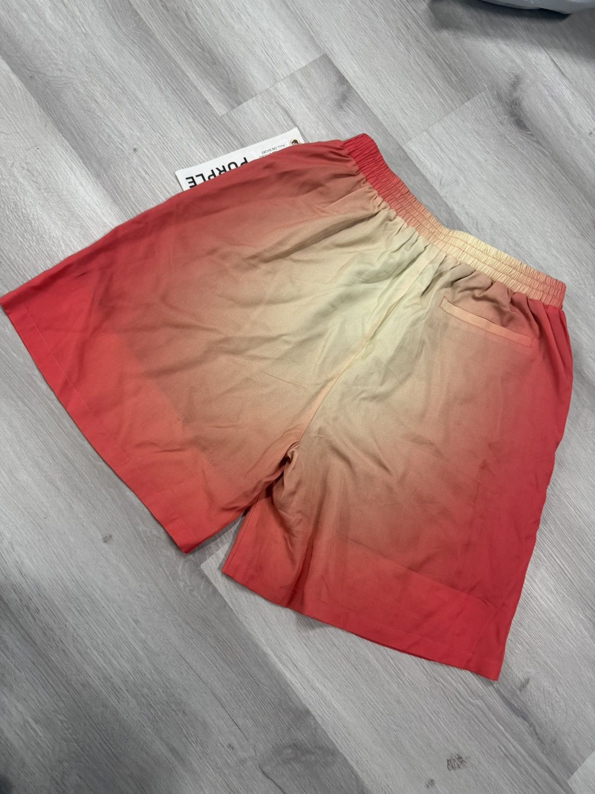 Purple Brand Purple Brand Lyocell Pull On Shorts Fiery Red Size US 32 / EU 48 - 6 Thumbnail