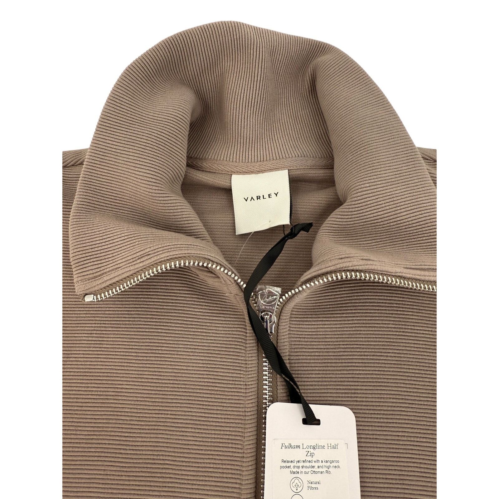 Varley NWT Varley Women's Fullham Longline Sweater Ribbed Knit Size L / US 10 / IT 46 - 3 Thumbnail