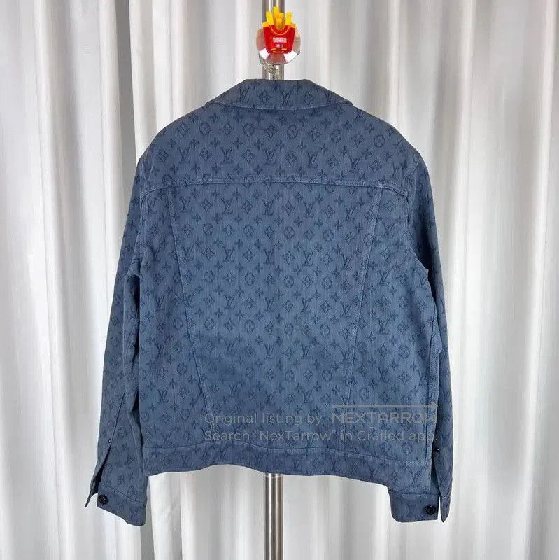Louis Vuitton Louis Vuitton Blue Cotton Denim Jacket . Size US M / EU 48-50 / 2 - 3 Thumbnail