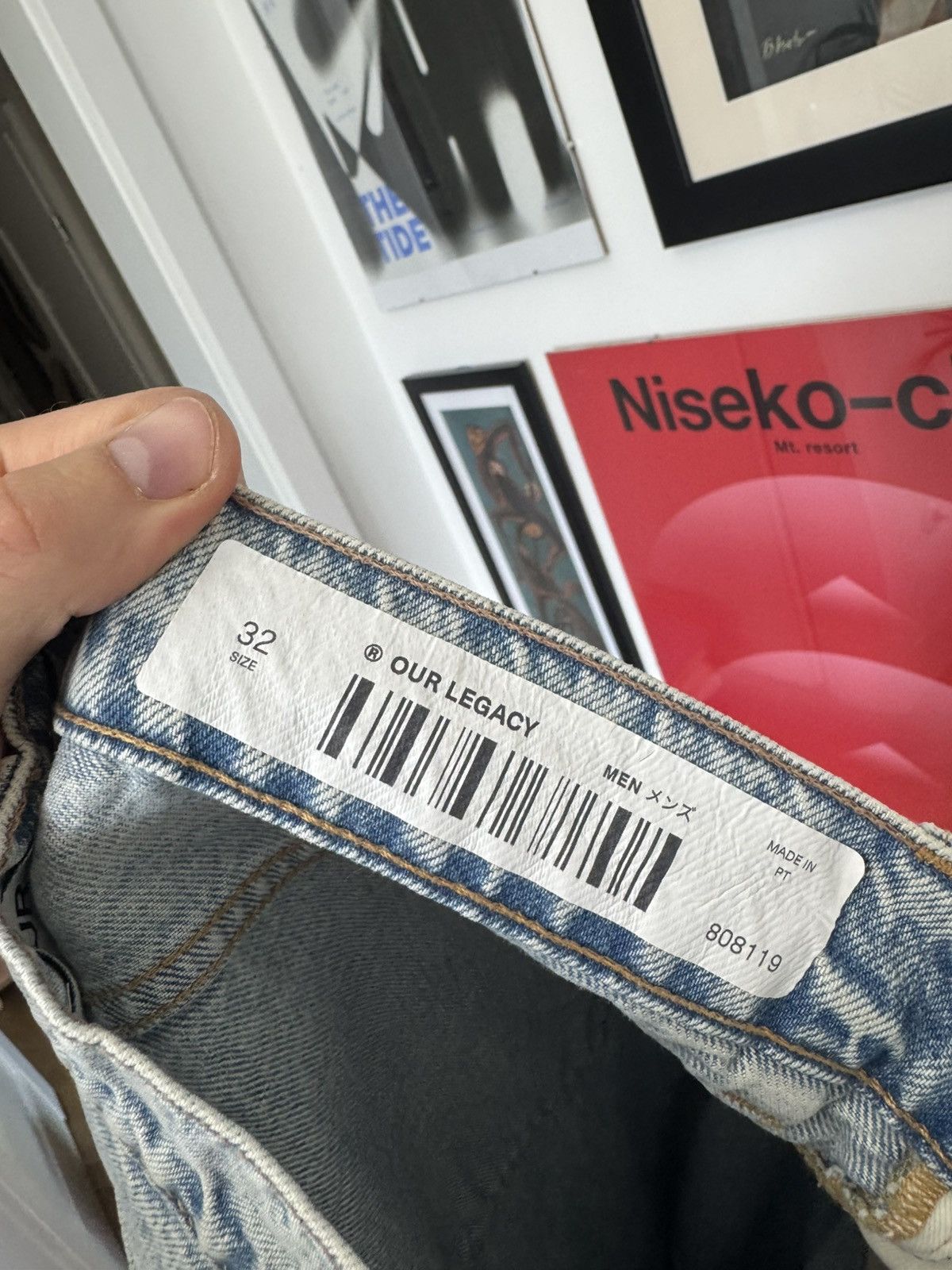 Our Legacy Our Legacy 70s Cut Bleach Denim Pant Jeans Designer OL Rare Size US 32 / EU 48 - 5 Thumbnail