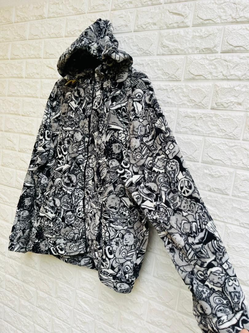 Japanese Brand × Vintage Vintage Mongram Cartoon Hip Hop Designer Fashion Size US L / EU 52-54 / 3 - 6 Thumbnail